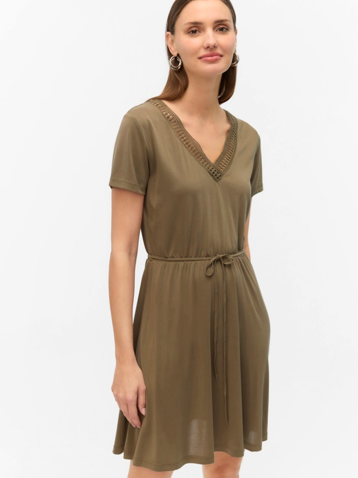 VERO MODA Šaty 'VMSAVANNAH' olivová (obrázok 5)
