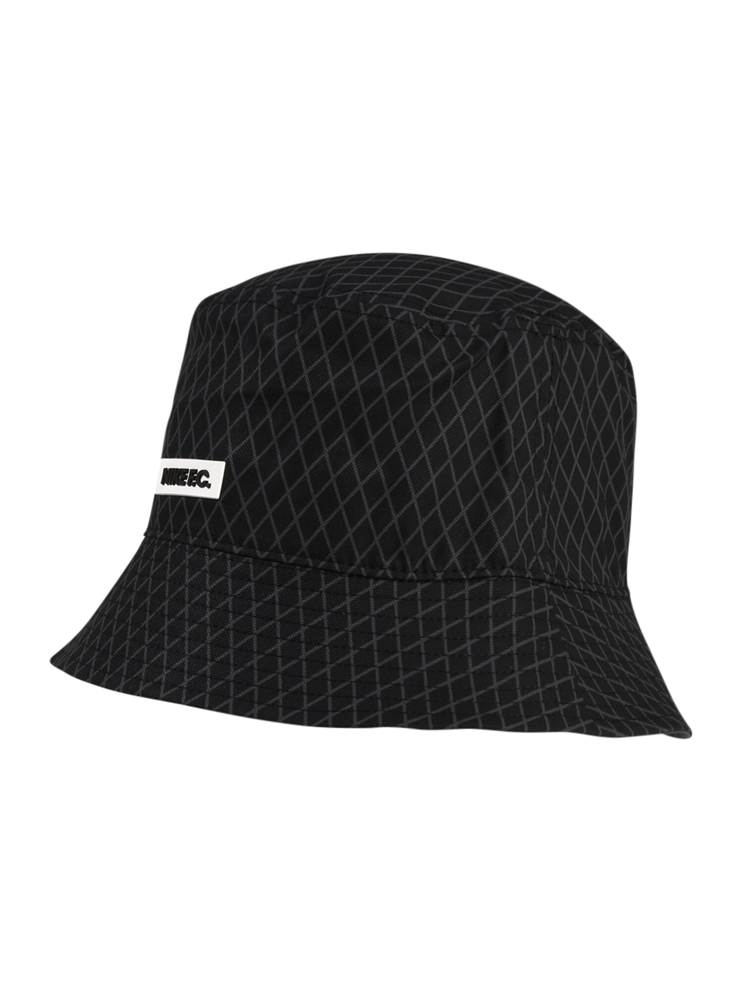 NIKE Sportinė kepurė  juoda / pilka