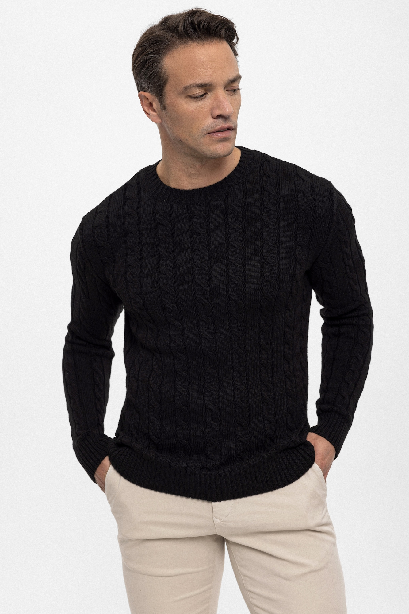 Felix Hardy Pulover negru