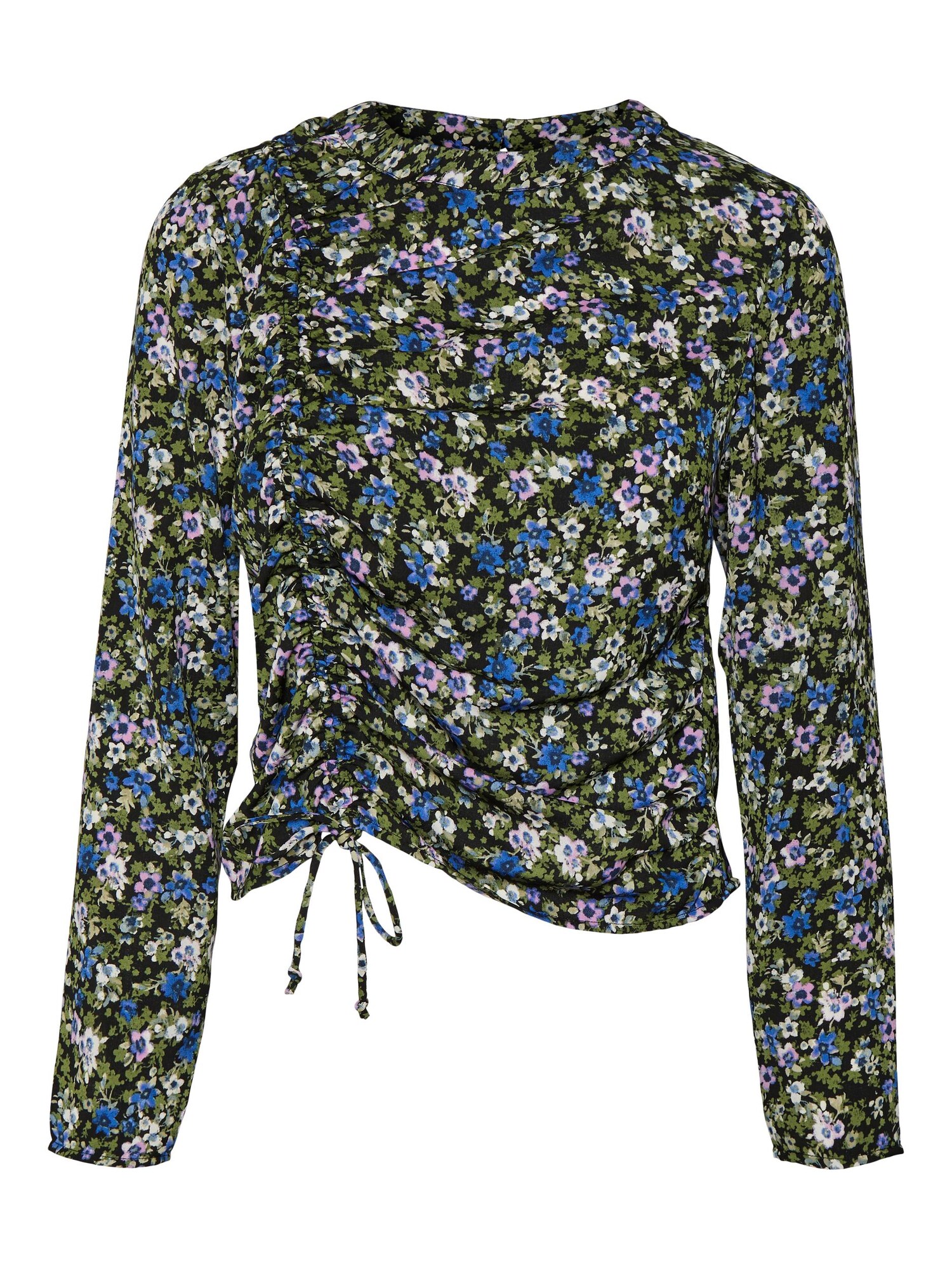 VERO MODA Blúzka 'Abby'  nebesky modrá / olivová / orchideová / čierna / biela