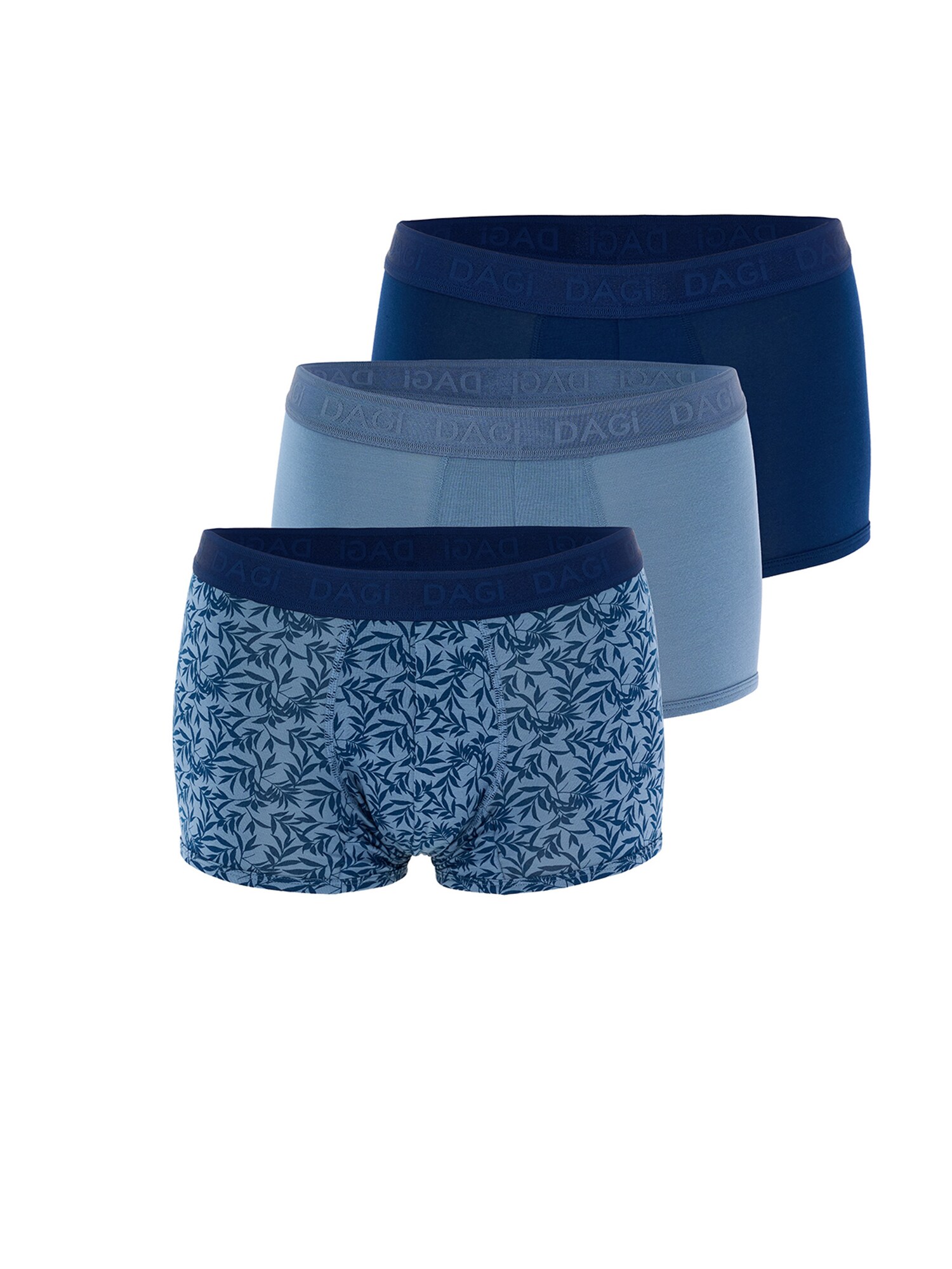 Dagi Calzoncillo boxer  azul / marino / azul claro