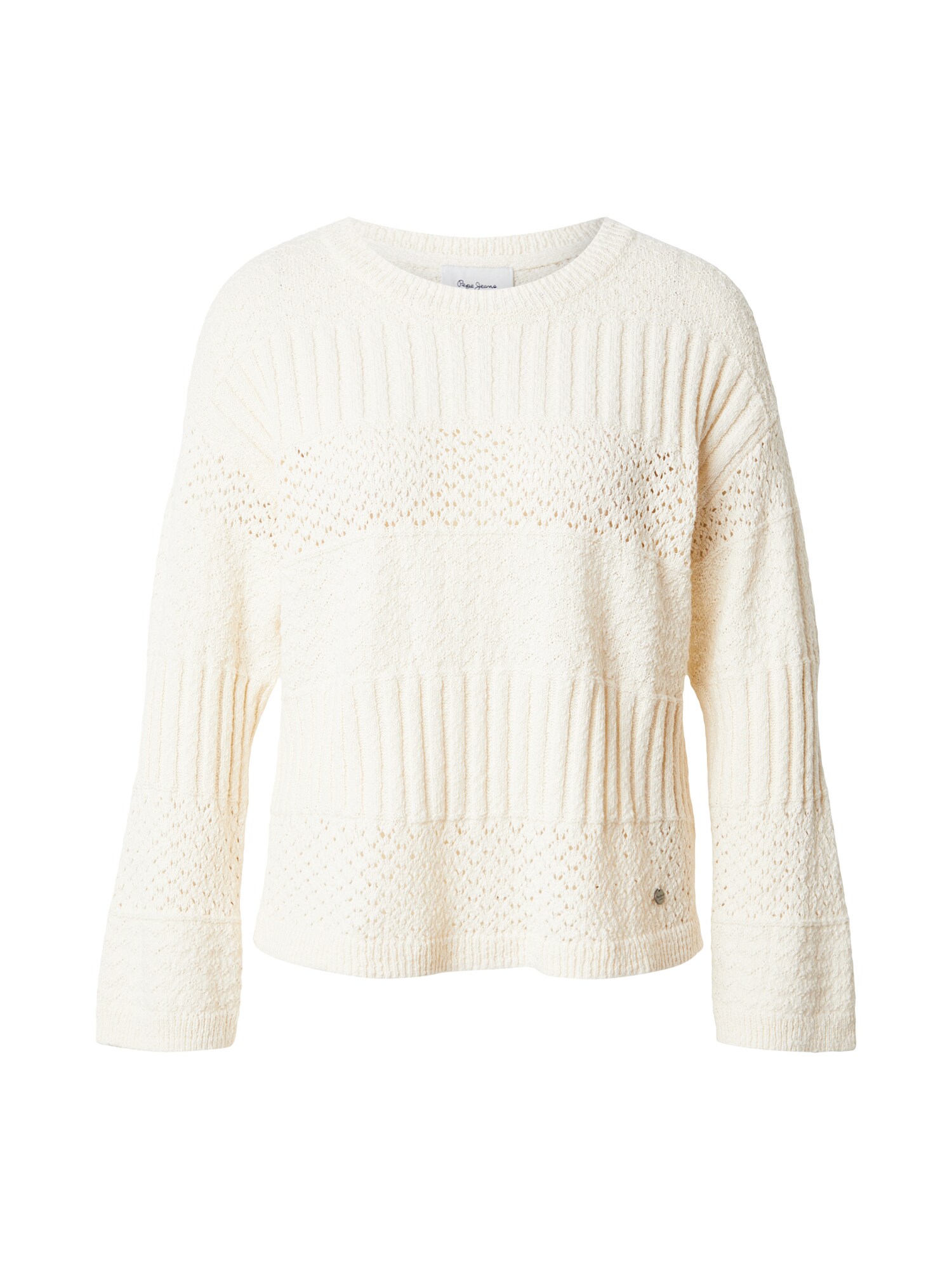 Pepe Jeans Pulover Alaya alb