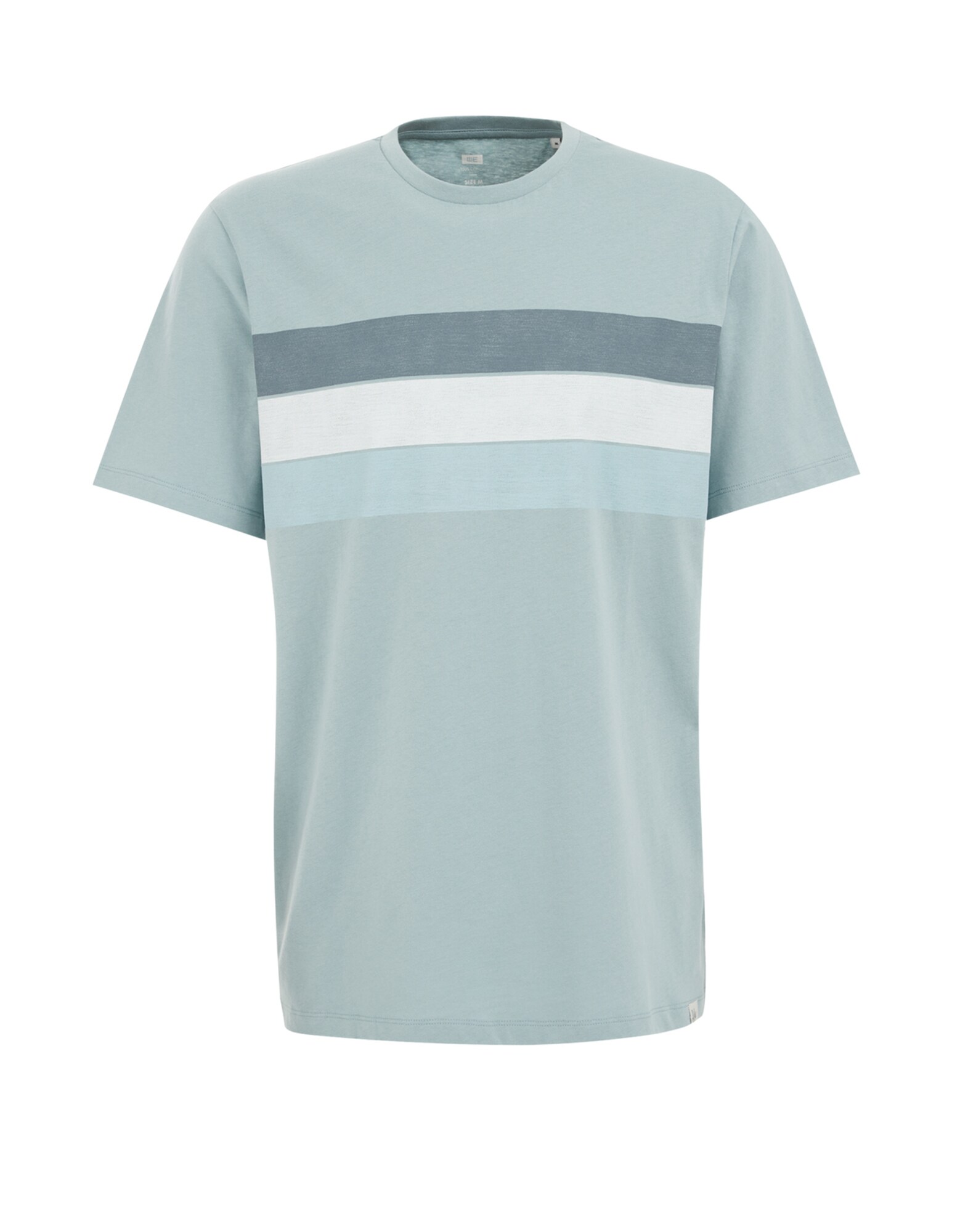WE Fashion Póló  tengerészkék / menta / piszkosfehér akciós termékkép 1