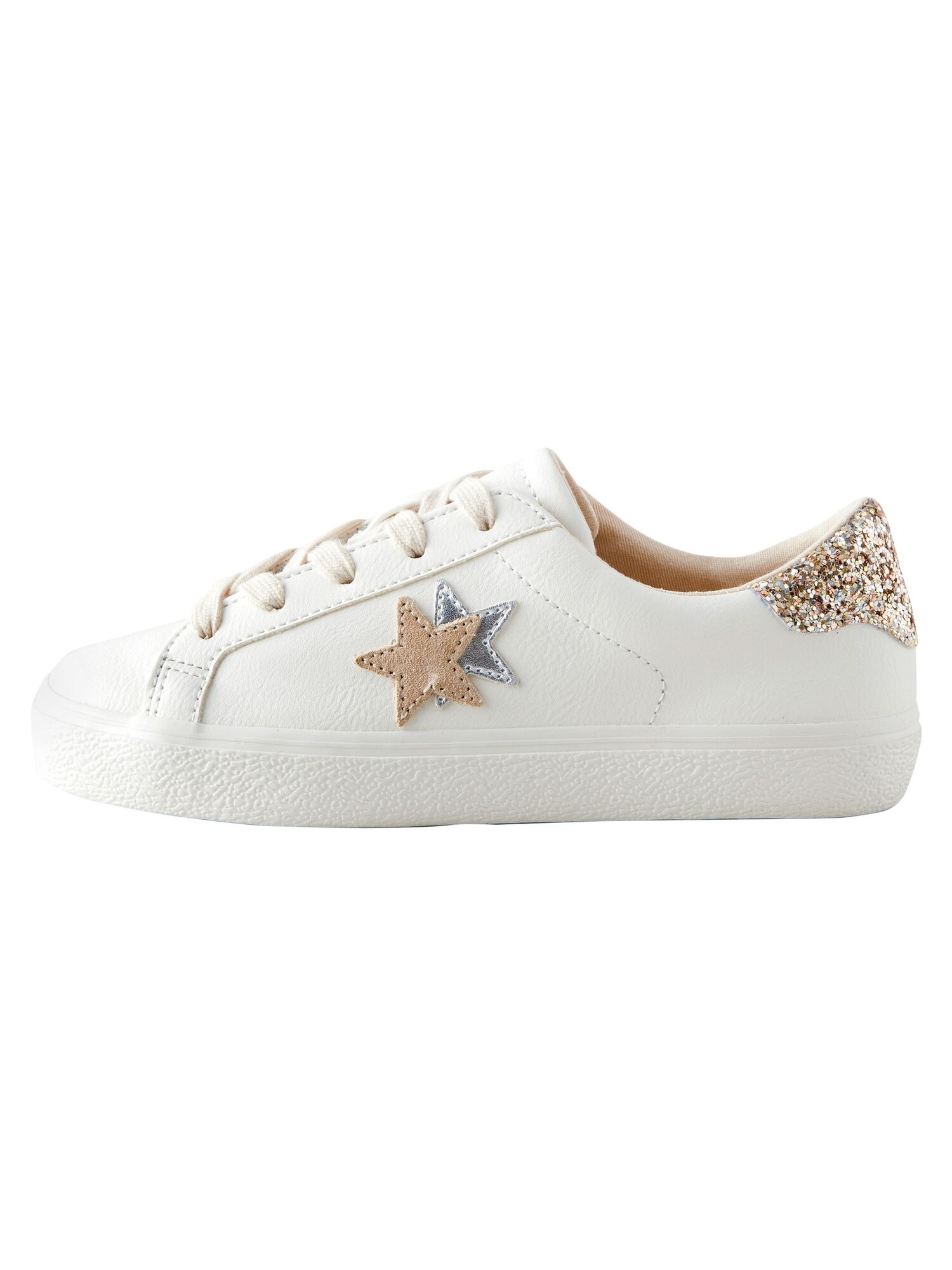 Next Sneaker  auriu / argintiu / alb