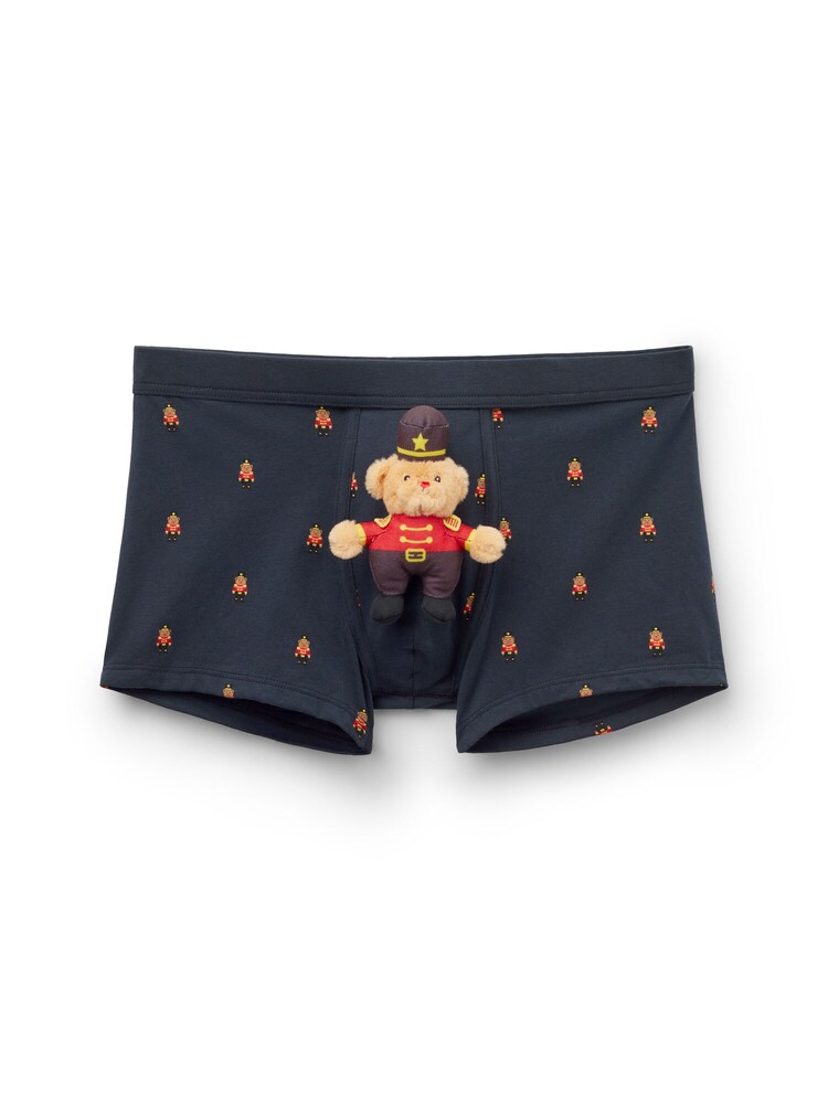 IUMAN Intimissimi Uomo Boxershorts Herren Größe M marine / cappuccino / rot / schwarz