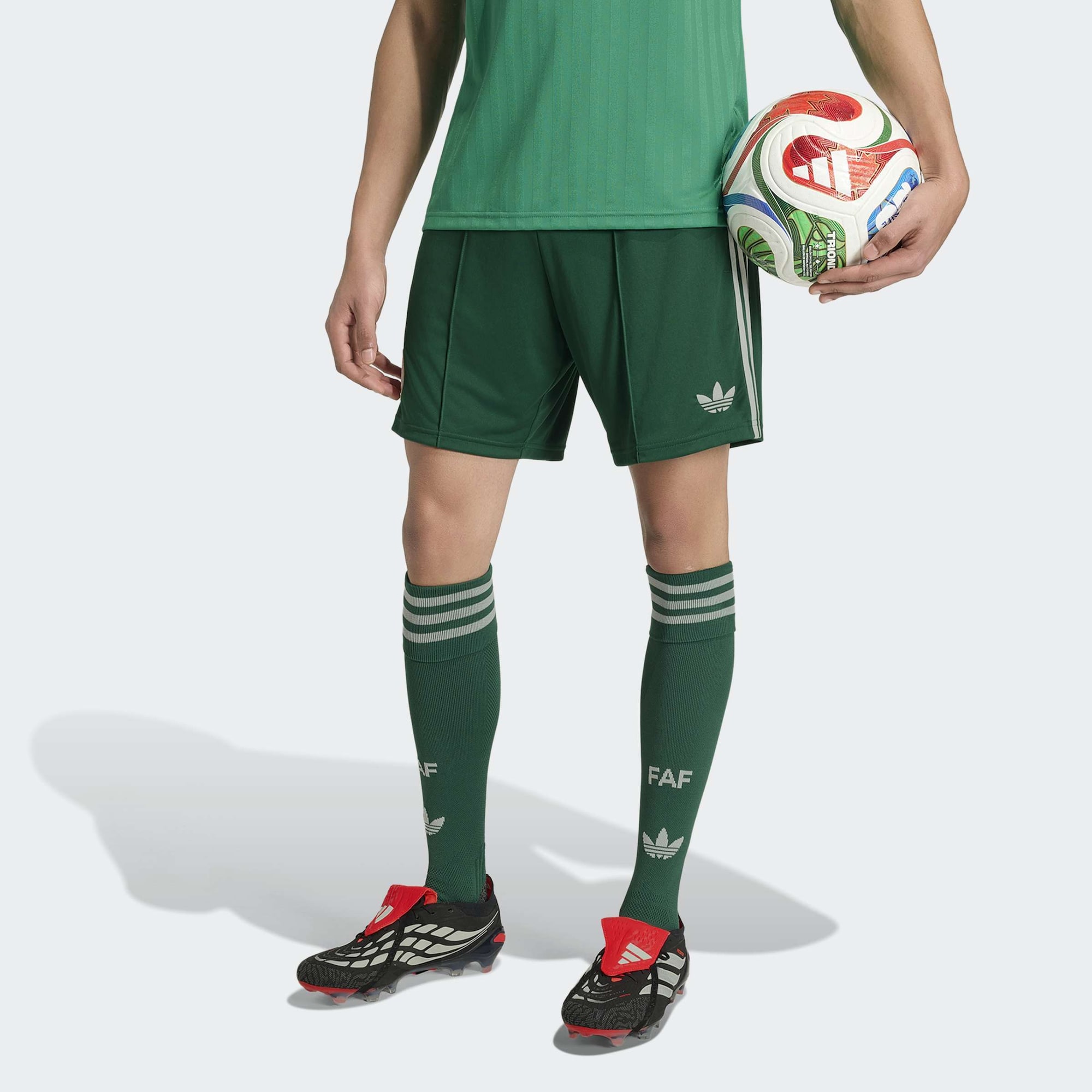 ADIDAS PERFORMANCE Pantalón deportivo 'Algeria 26 Away' pino / blanco perla