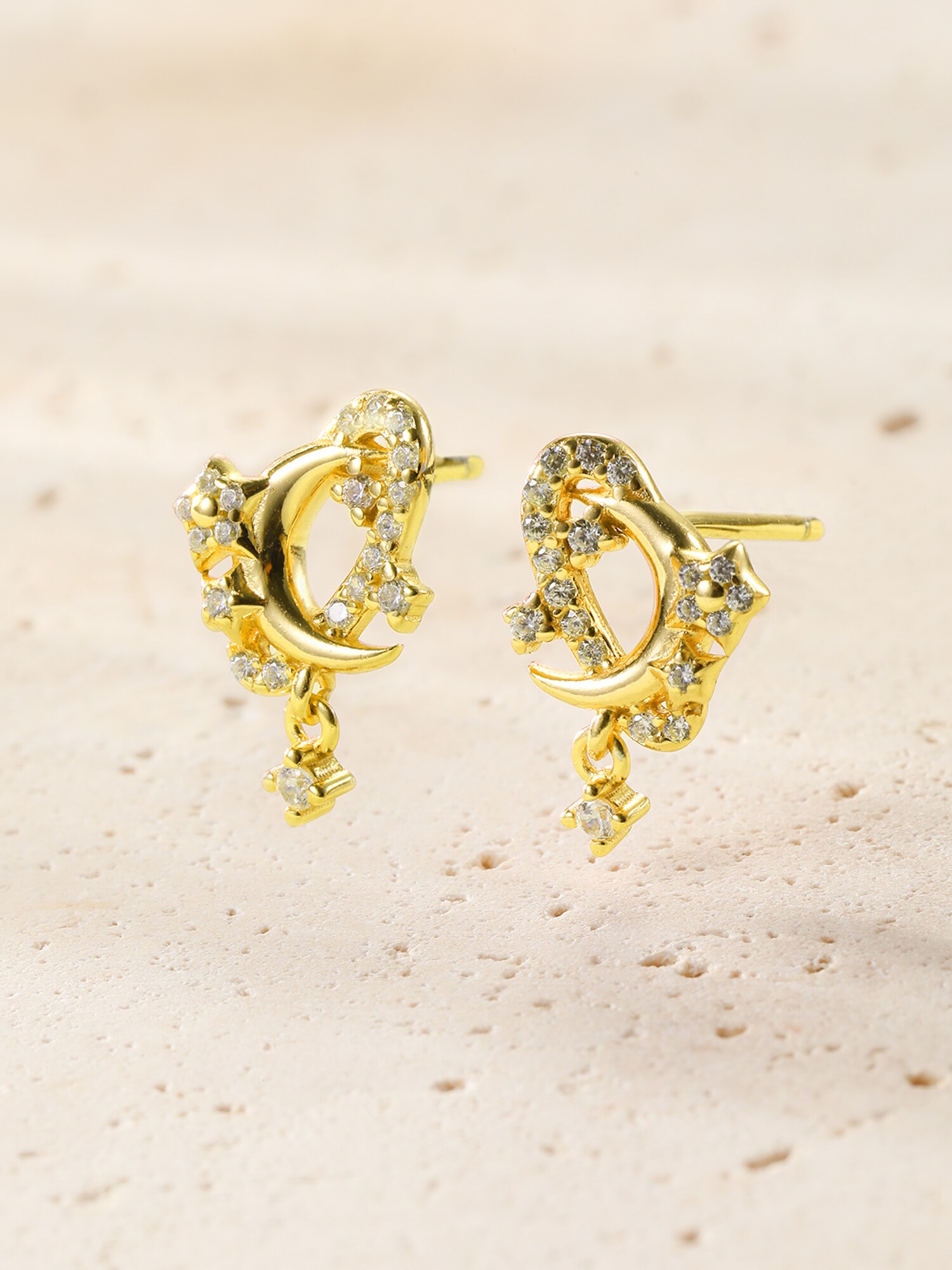 Thumbnail - Hey Happiness Ohrringe Sparkle Moon