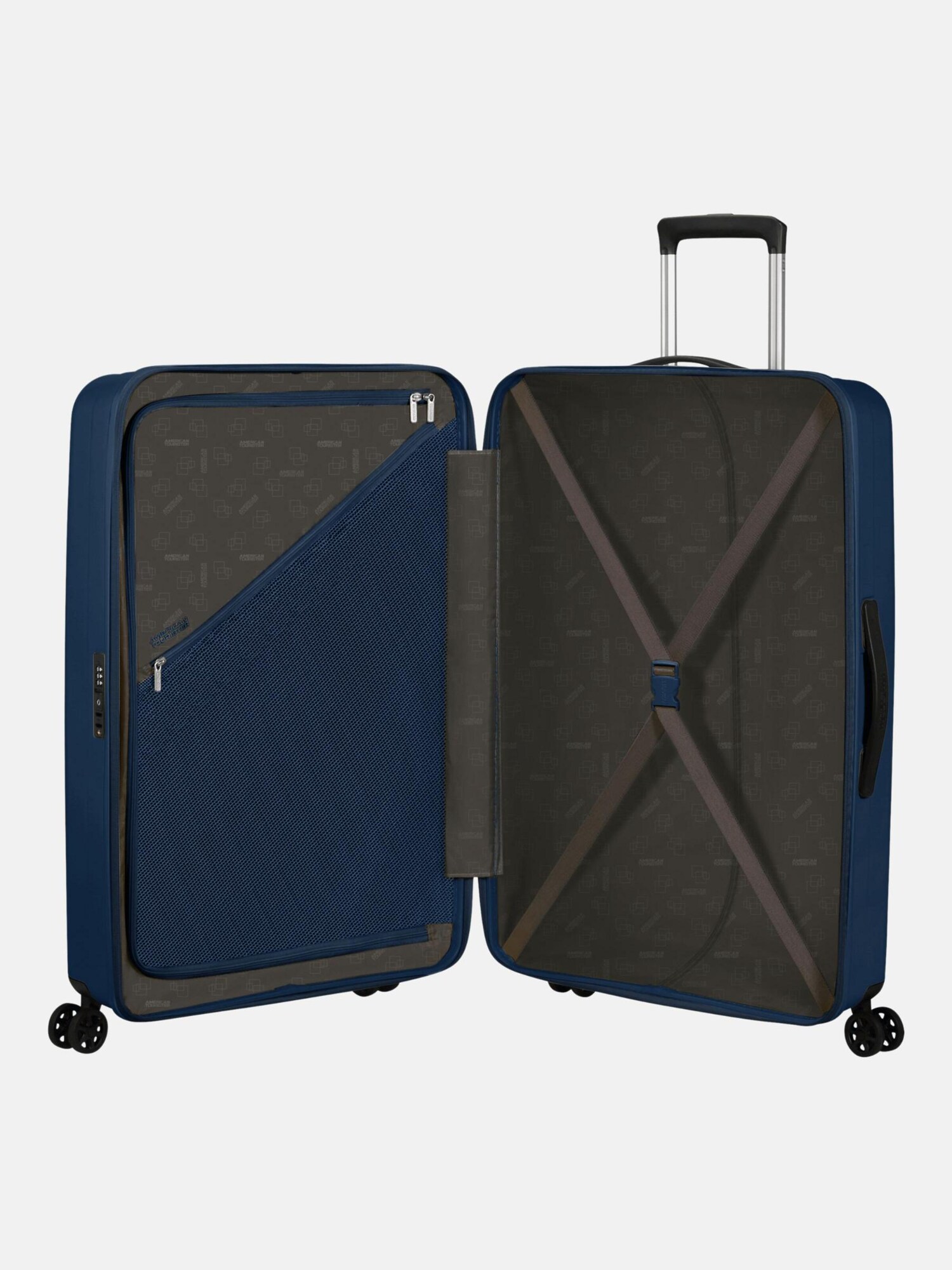 American Tourister Carrito 'REJOY SPINNER 77/28 TSA' azul oscuro – imagen 3