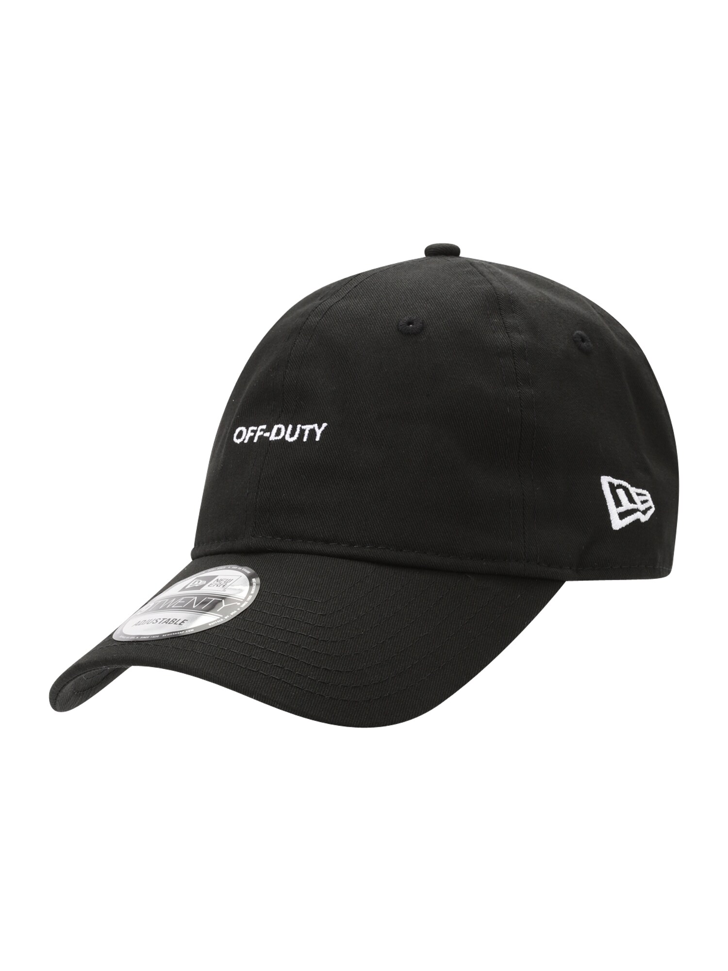NEW ERA Șapcă 9TWENTY  negru / alb