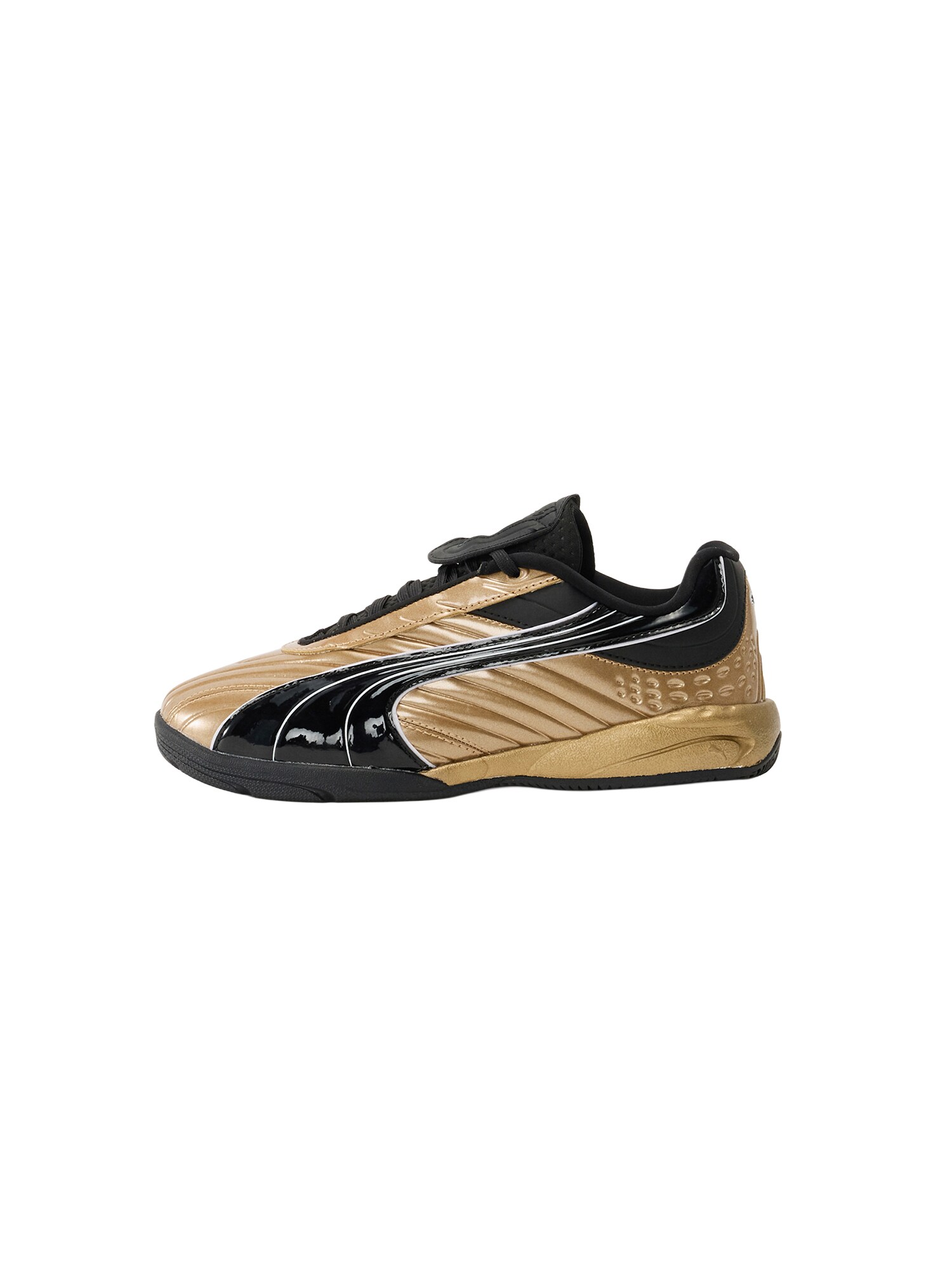 PUMA Nízke tenisky 'V-S2 Goalgetter' zlatá / čierna / biela