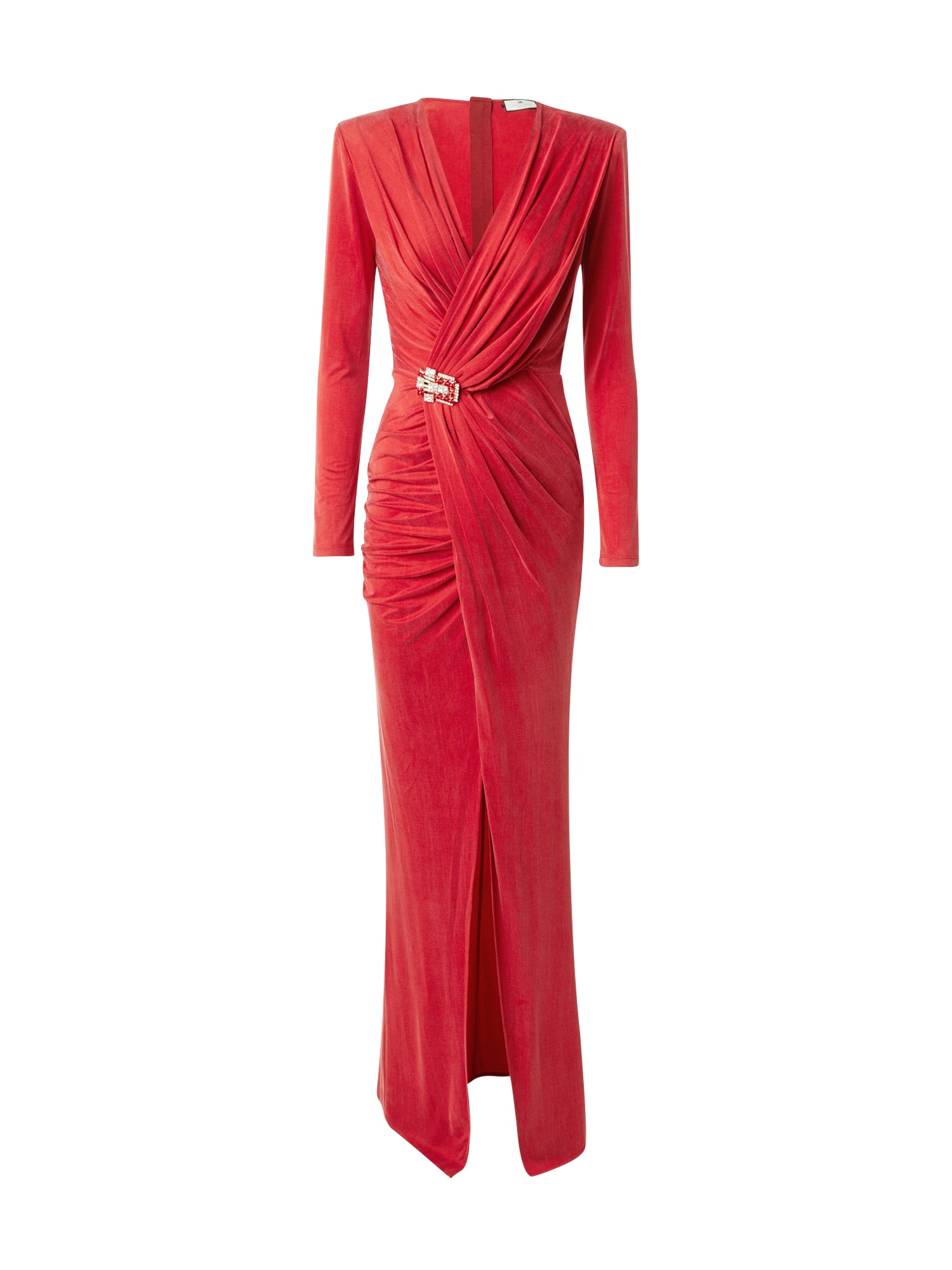 Elisabetta Franchi Večerna obleka  rdeča