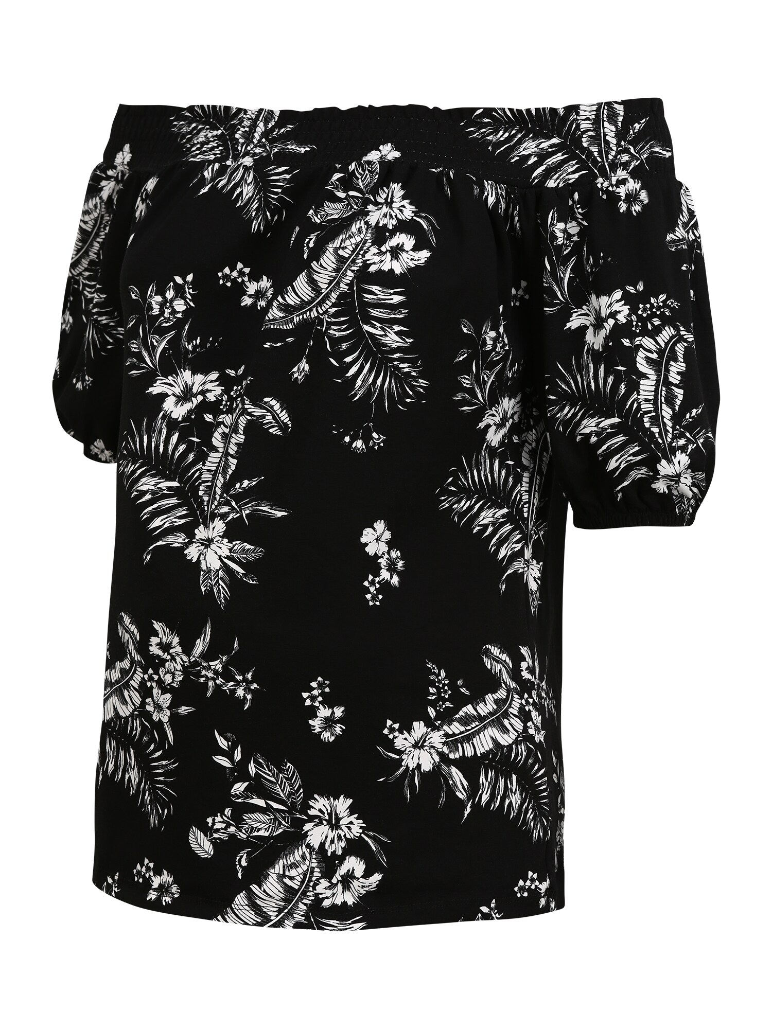 Dorothy Perkins Marškinėliai 'SHIRED BARDO'  juoda / balta