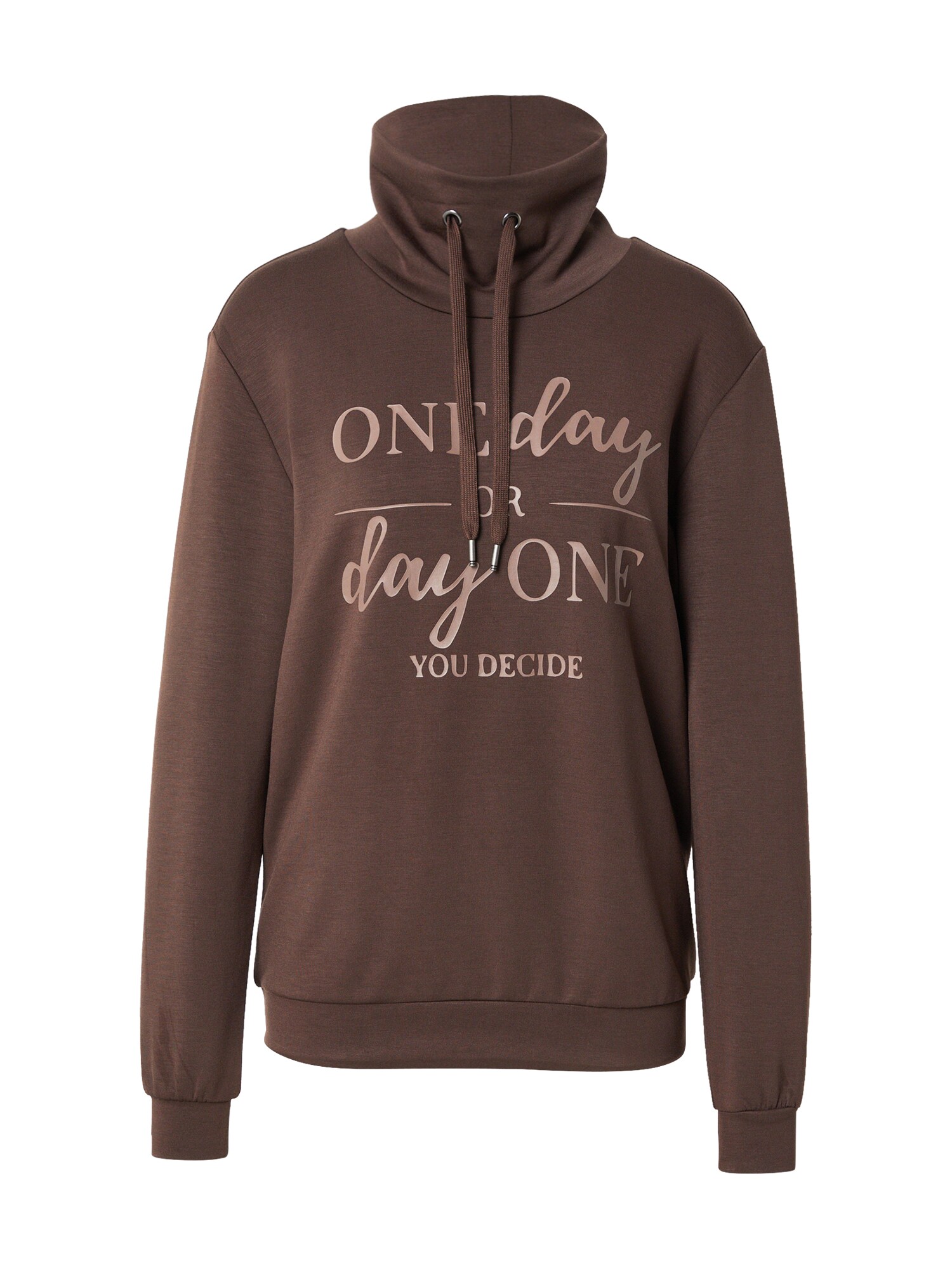 Soyaconcept Bluză de molton BANU 256  ciocolatiu