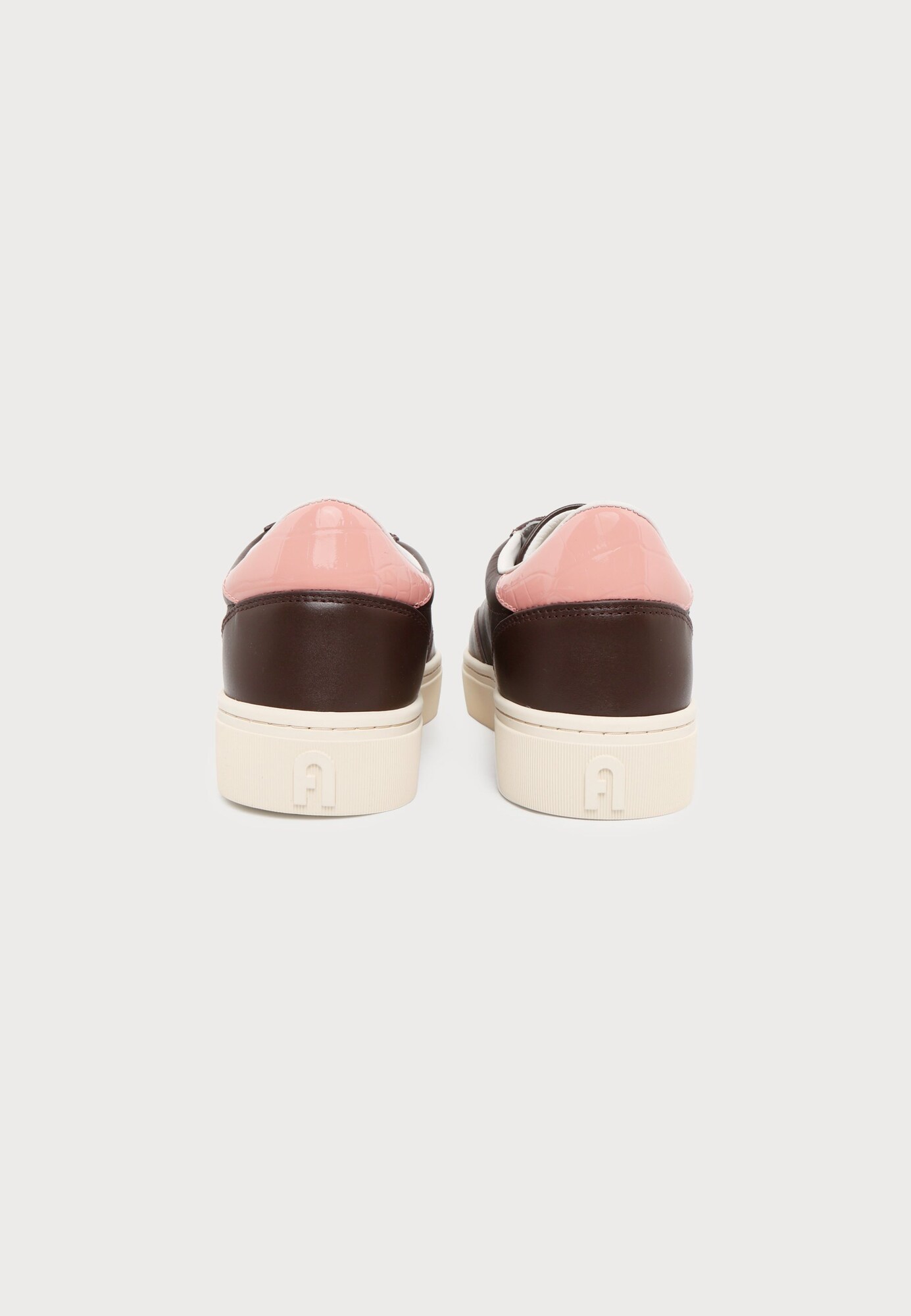 FURLA Zapatillas deportivas bajas 'ALLEGRA' chocolate / rosa claro – imagen 2