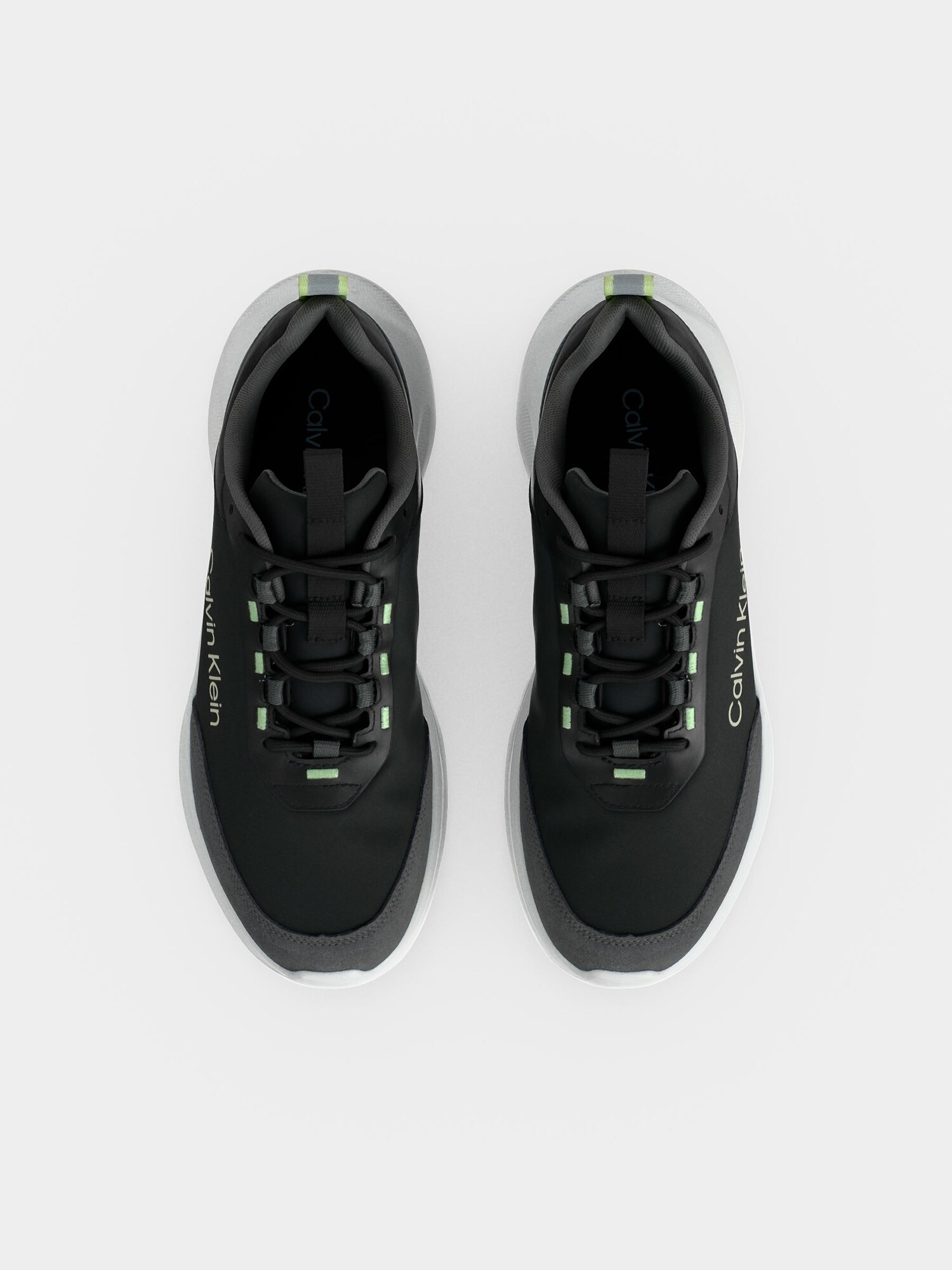 Calvin Klein Zapatillas deportivas bajas gris oscuro / negro / blanco – imagen 3