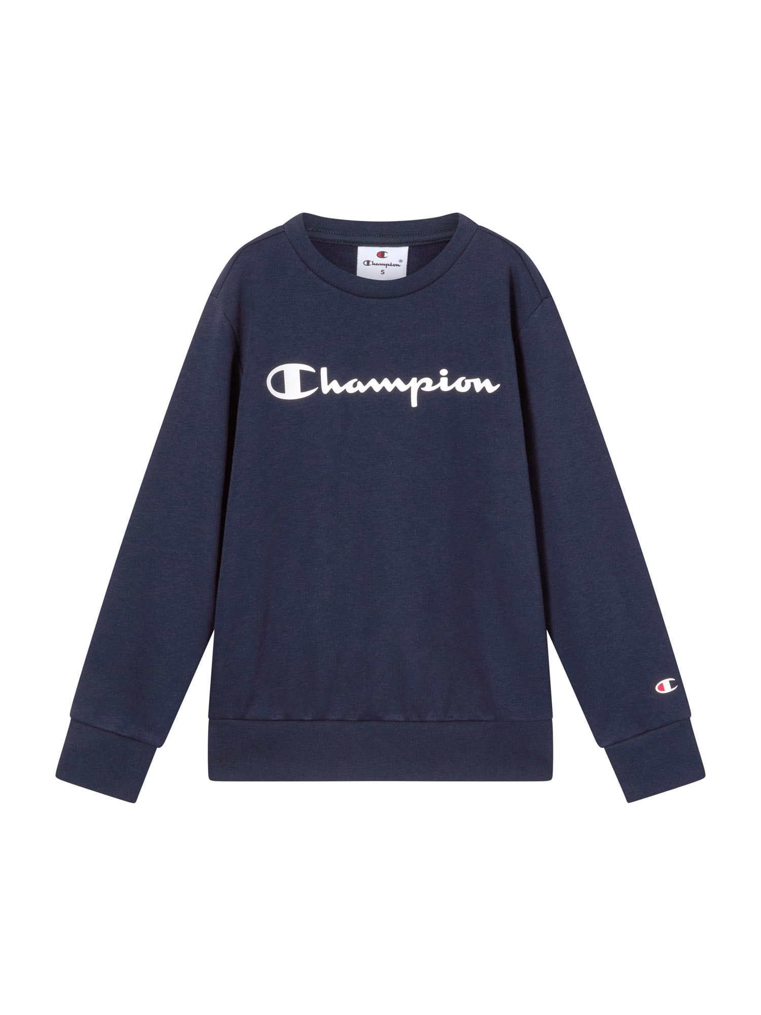 Champion Authentic Athletic Apparel Bluză de molton  bleumarin / alb