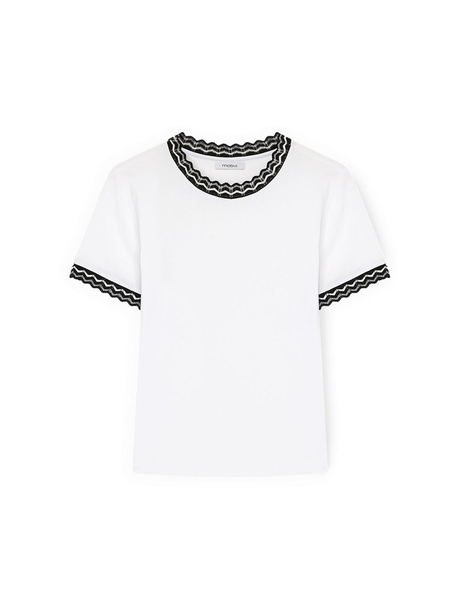 MOTIVI Camiseta  blanco