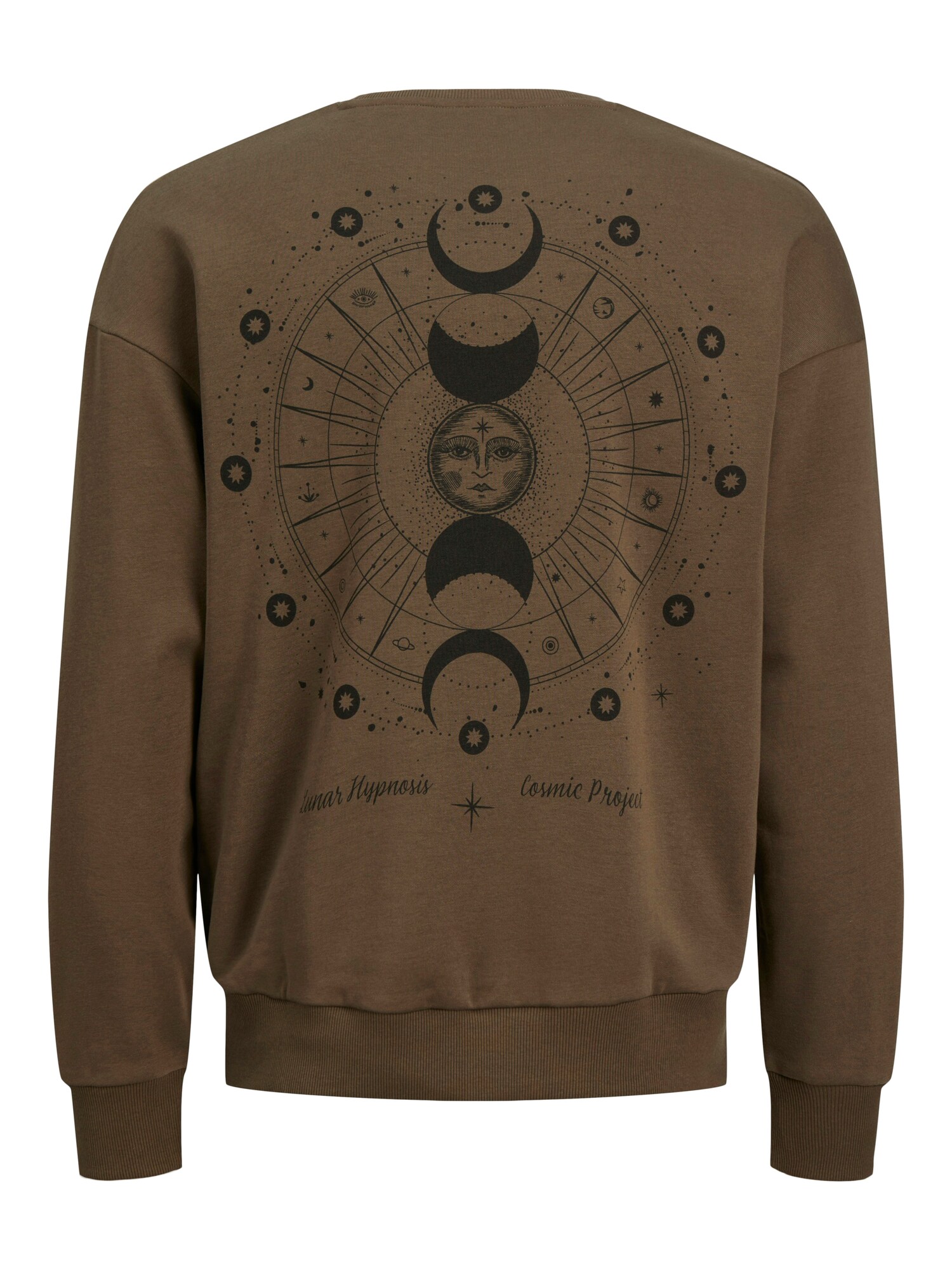 JACK & JONES Tréning póló 'JJMystic'  barna / fekete termék 2. képe