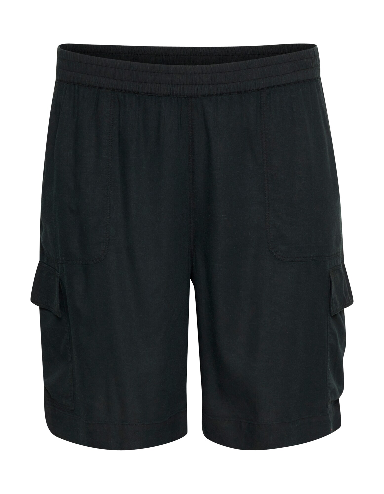 KAFFE CURVE Pantaloni cu buzunare Mille  negru