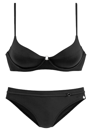LASCANA, Bikini, fekete