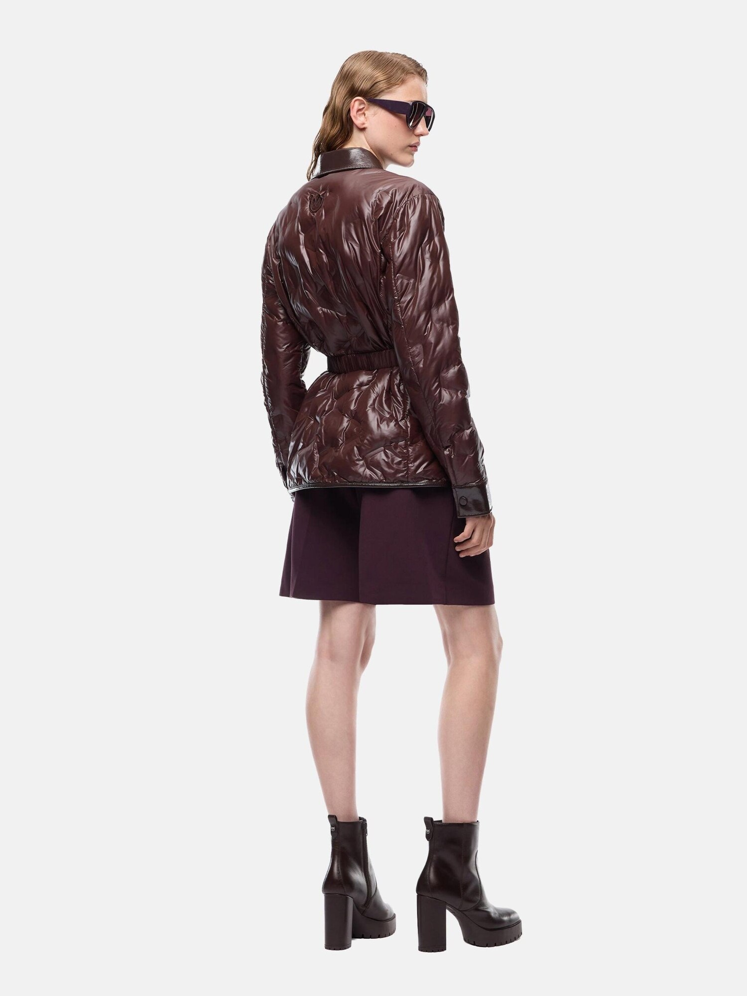 PINKO Chaqueta de entretiempo 'DIPLADENIA'  marrón oscuro – imagen 6