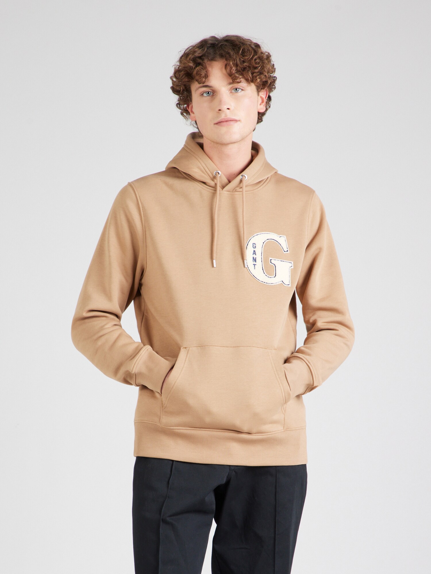 GANT Tréning póló  tengerészkék / khaki / fehér termék 2. képe