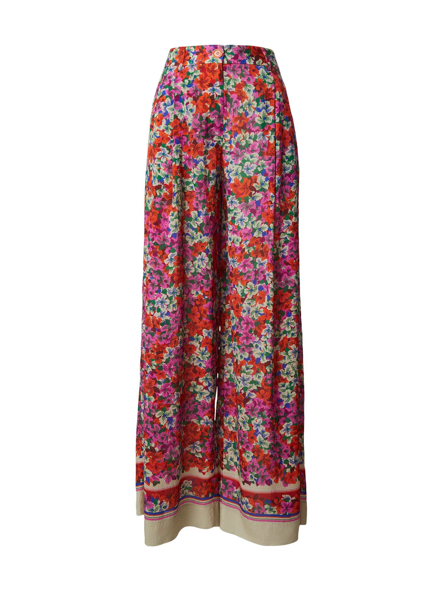 Essentiel Antwerp Pantaloni 'JOEK'  bej / crem / verde / lila