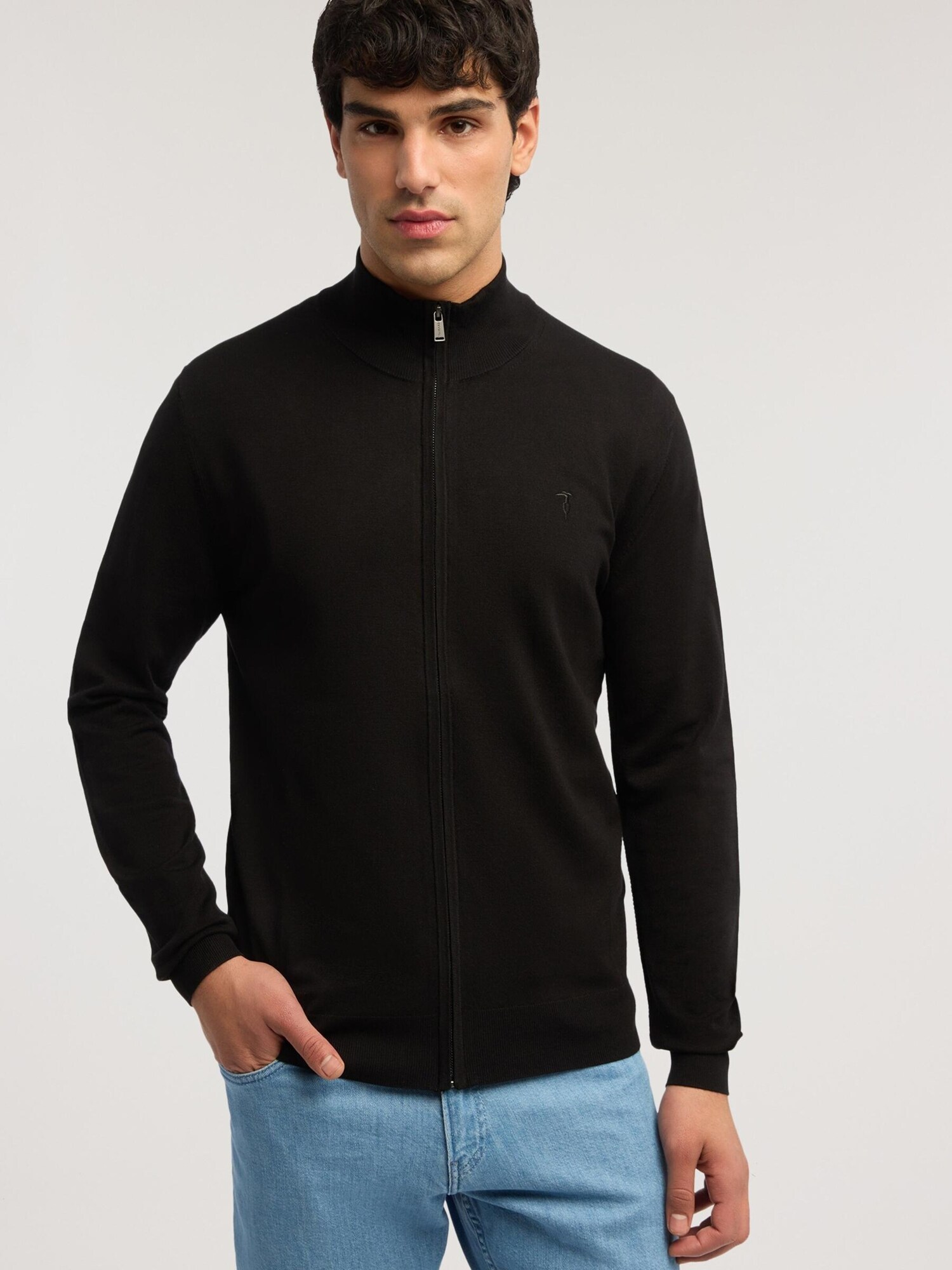 Trussardi Cárdigan negro – imagen 2