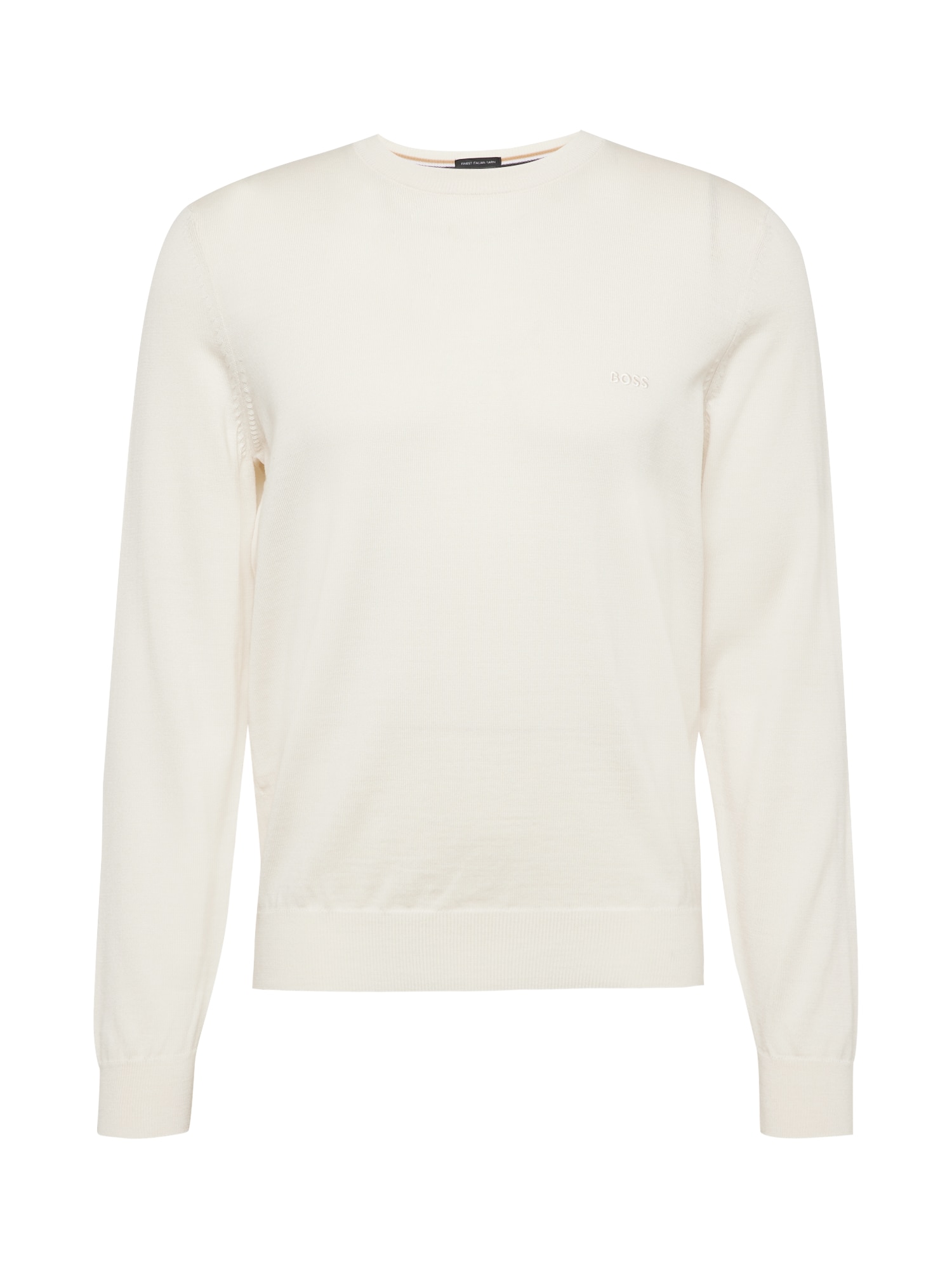 BOSS Pulover Botto  alb lână