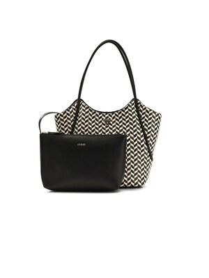 GUESS Bolso de hombro 'TESSI'  negro
