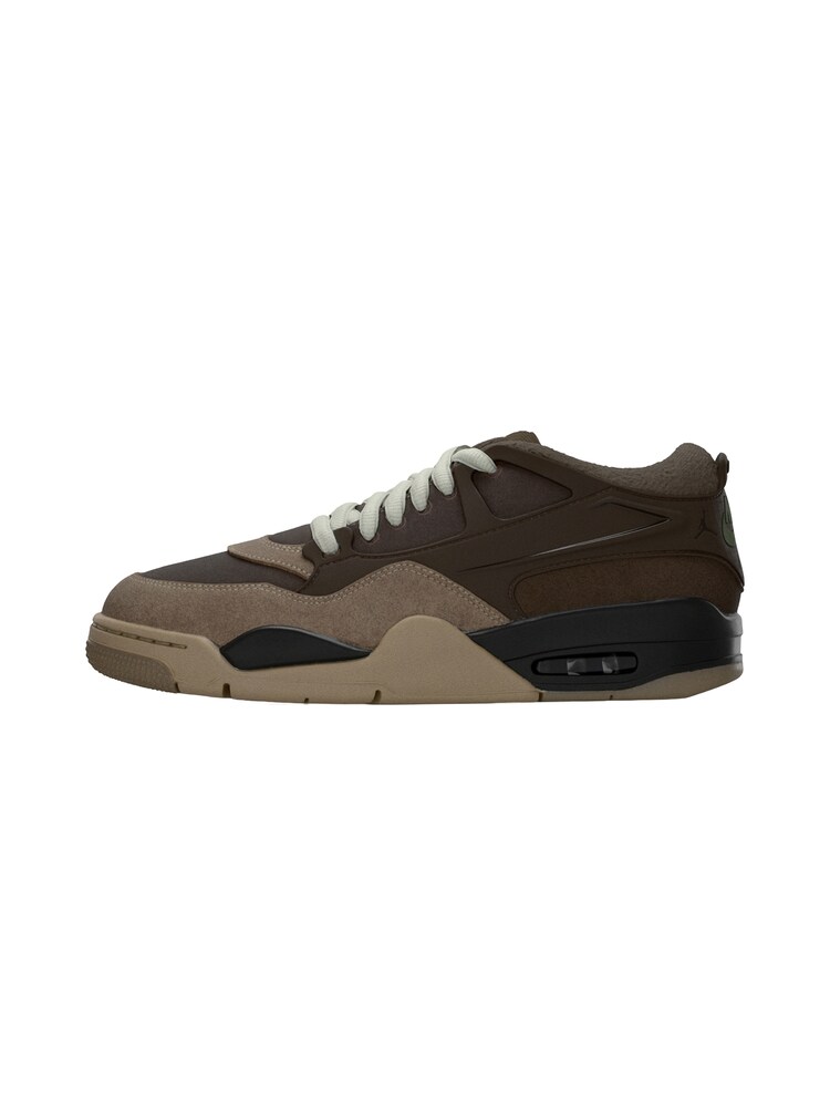 Jordan Sneaker 'Air' Herren Größe 45 dunkelbeige / dunkelbraun / stone / oliv