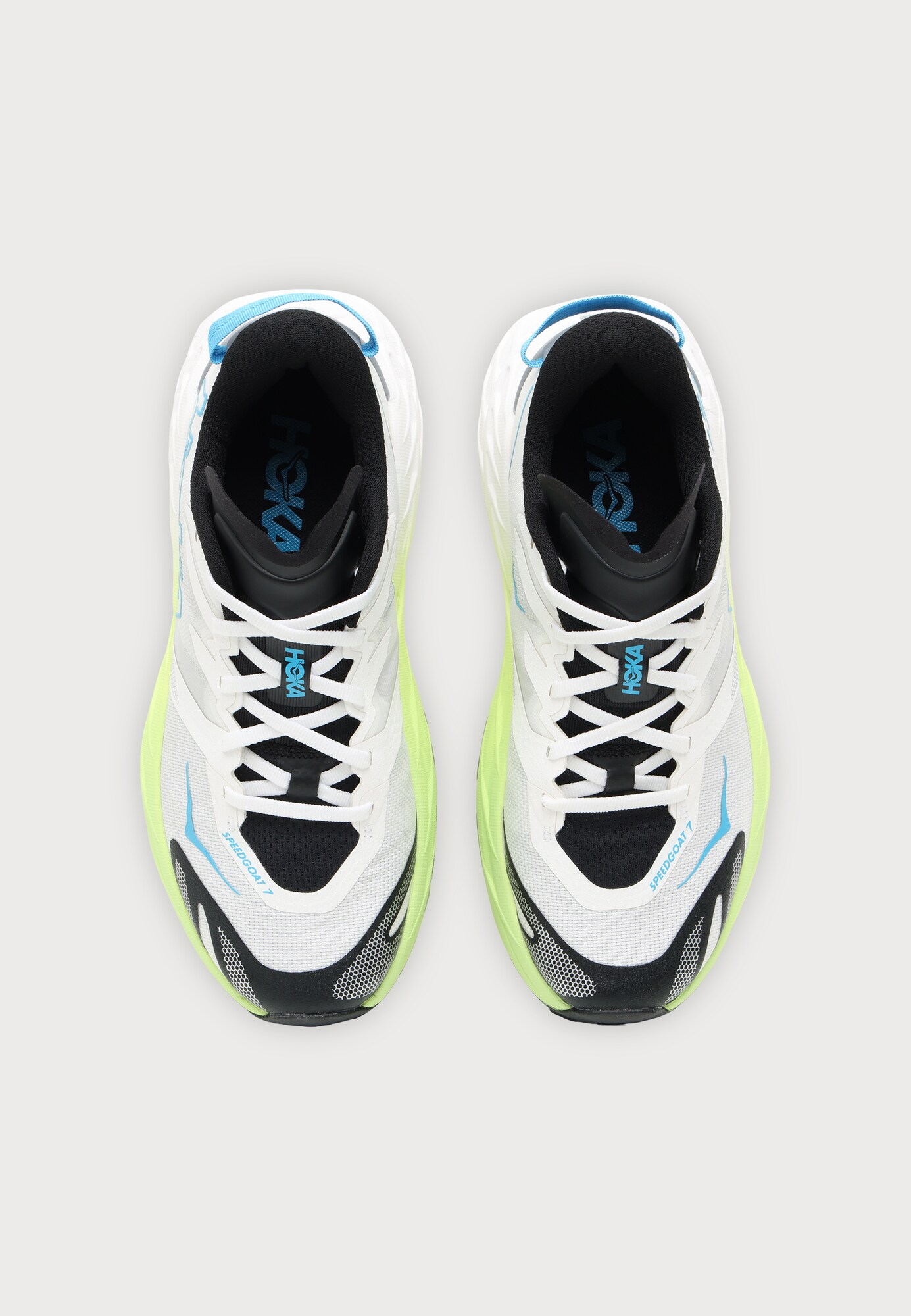 HOKA Zapatillas de running 'SPEEDGOAT 7' aqua / gris claro / negro / offwhite – imagen 3