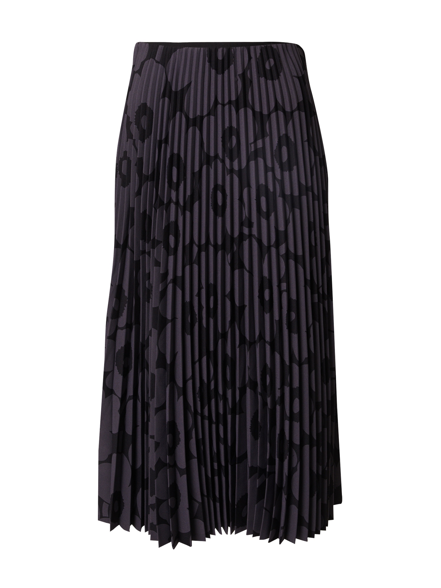 Marimekko Fustă MYY UNIKKO  gri metalic / negru