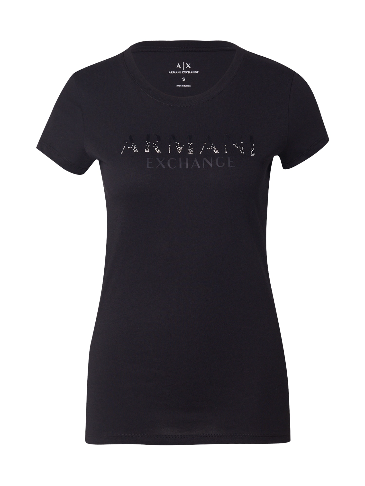 ARMANI EXCHANGE Tricou  negru