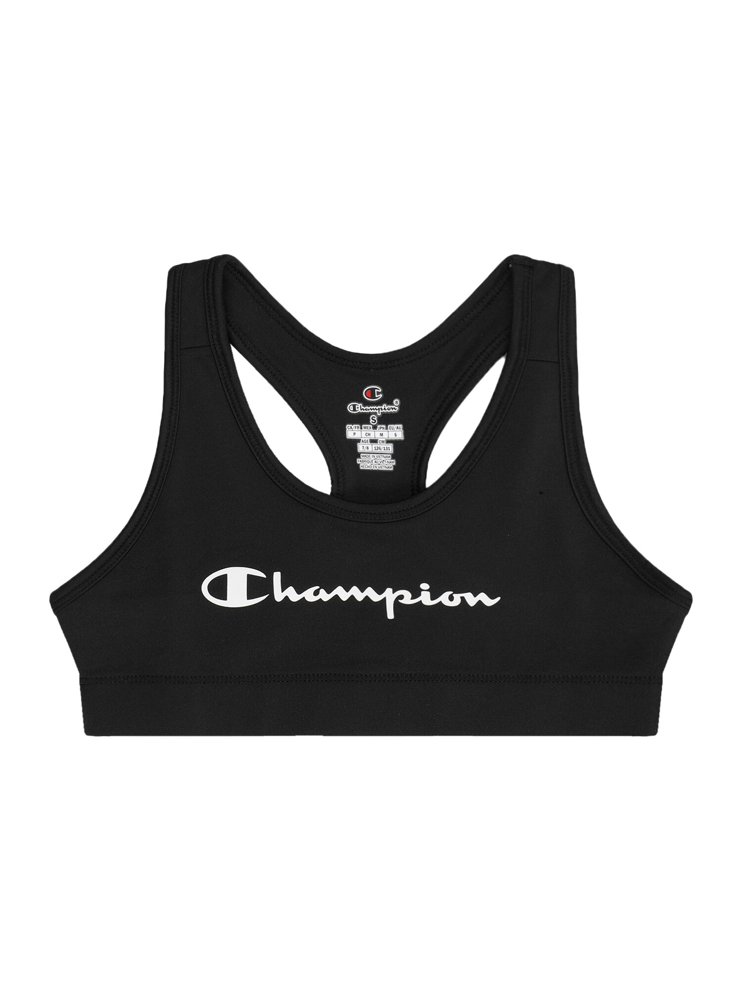 Champion Authentic Athletic Apparel Podprsenka čierna / biela