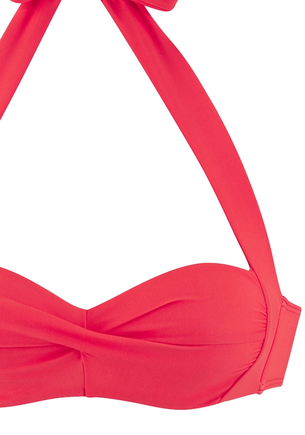 LASCANA, Bikini felső, piros, 3 kép a 4 közül