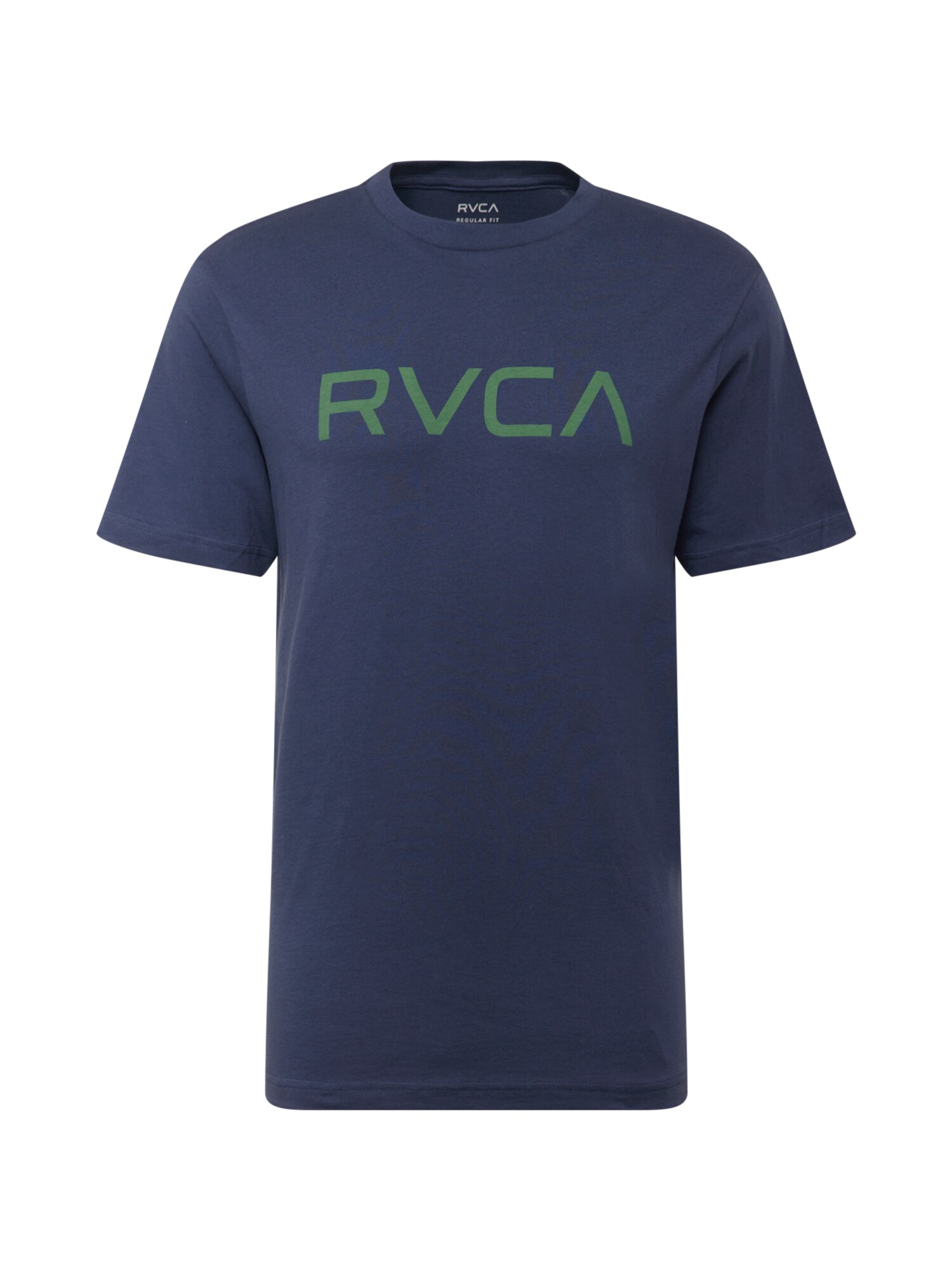 RVCA Marškinėliai tamsiai mėlyna / žalia