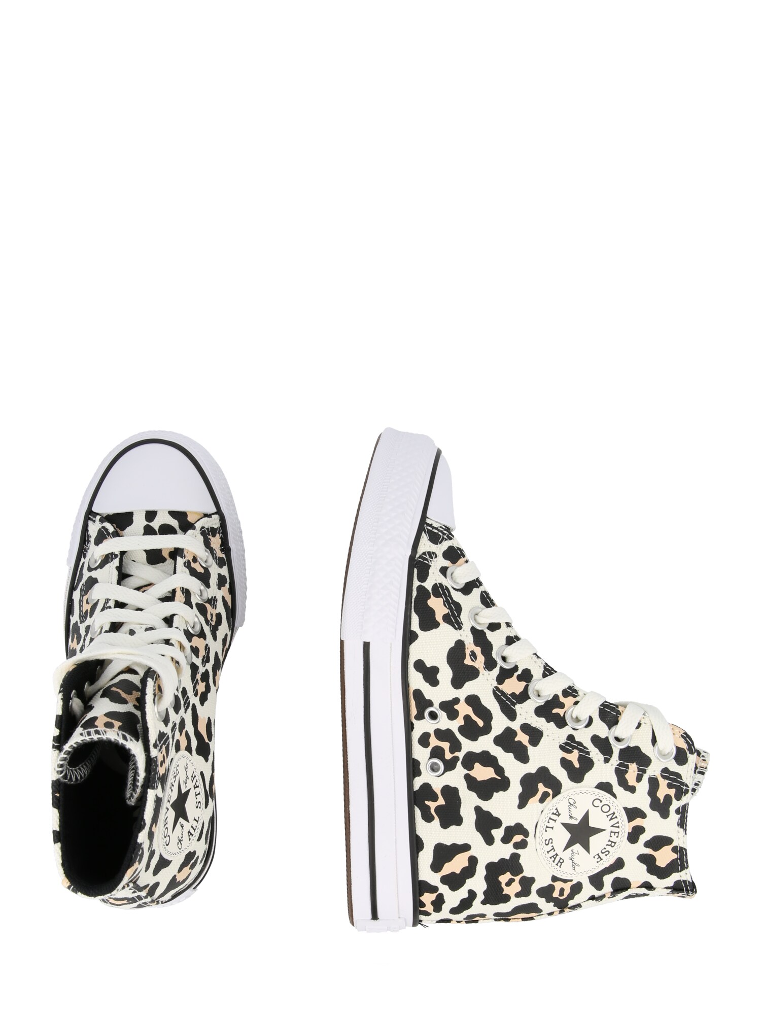 CONVERSE Magas szárú sportcipők  khaki / fekete / fehér termék 2. képe