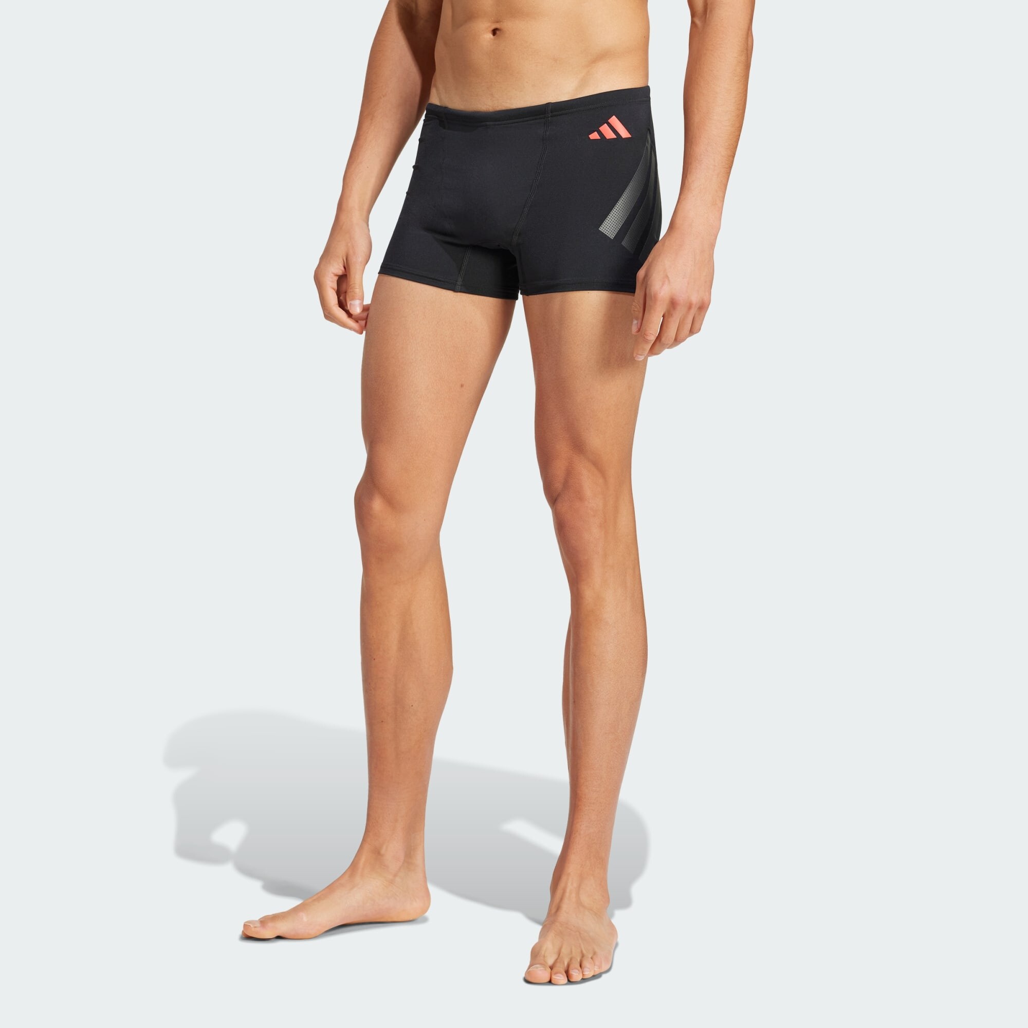 ADIDAS PERFORMANCE Sport fürdőruha 'Ripstream'  szürke / narancs / fekete termék 2. képe