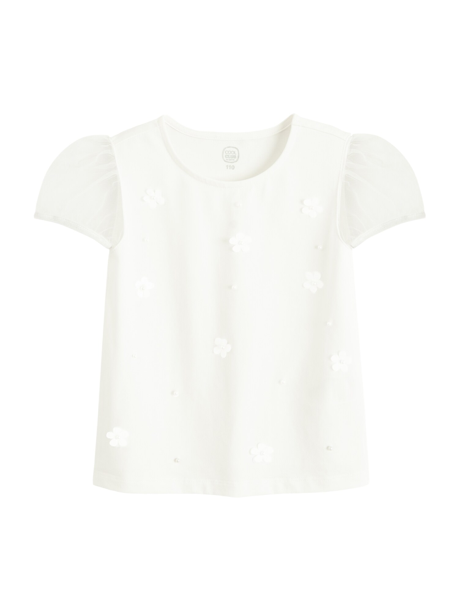 Cool Club Tricou  alb