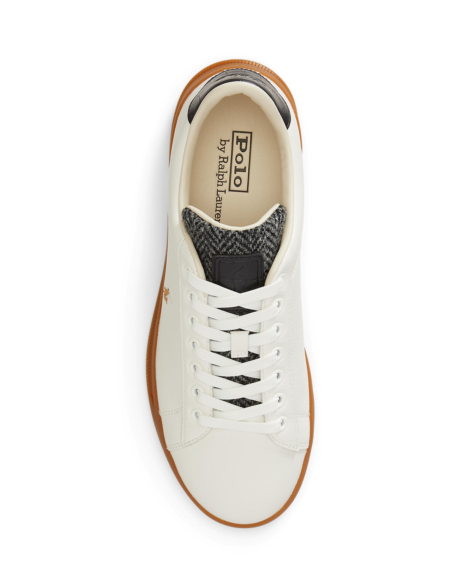 Polo Ralph Lauren Zapatillas deportivas bajas negro / blanco – imagen 3