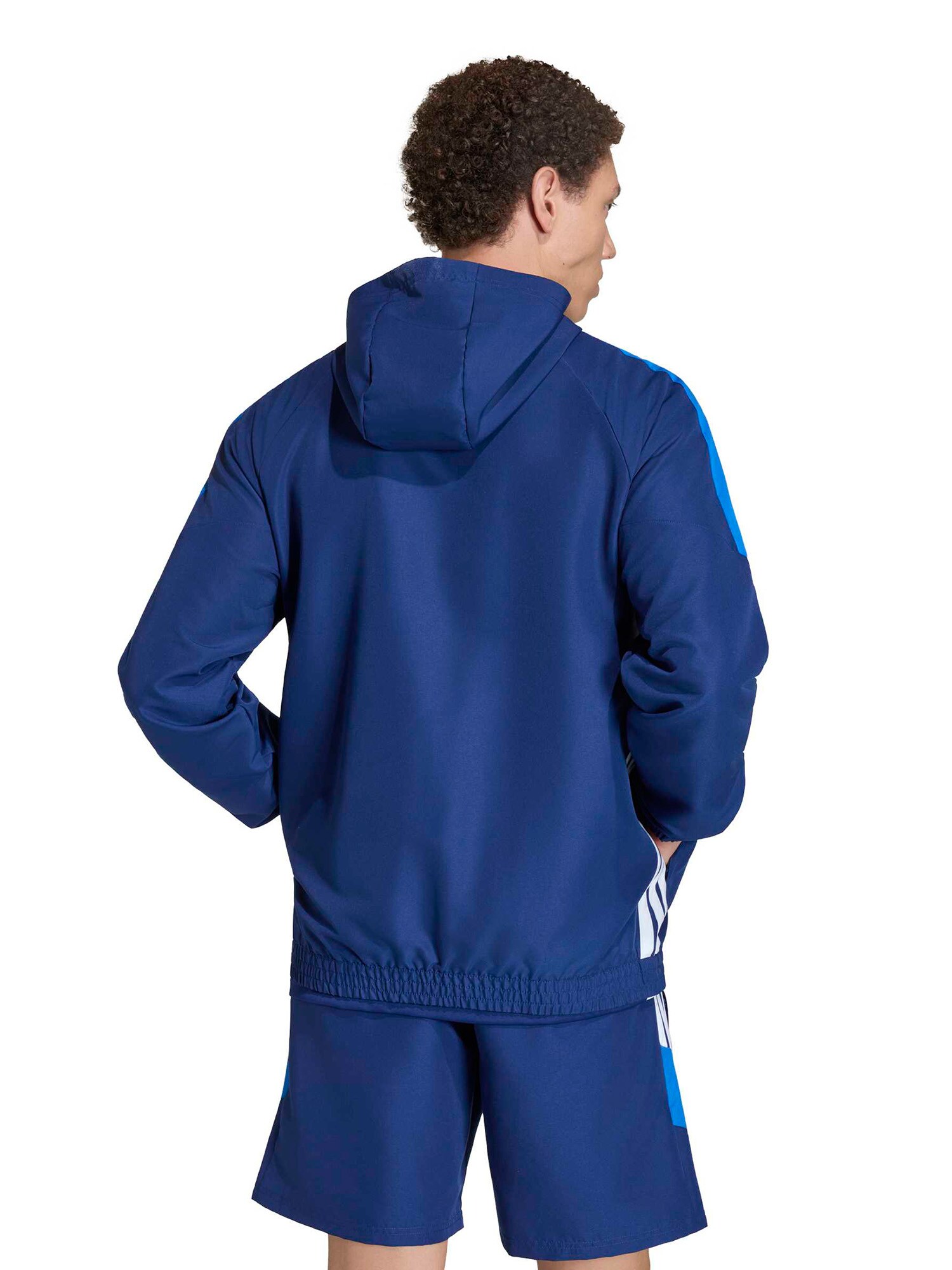 ADIDAS PERFORMANCE Chaqueta deportiva 'TIRO ES' azul cielo / azul oscuro – imagen 3