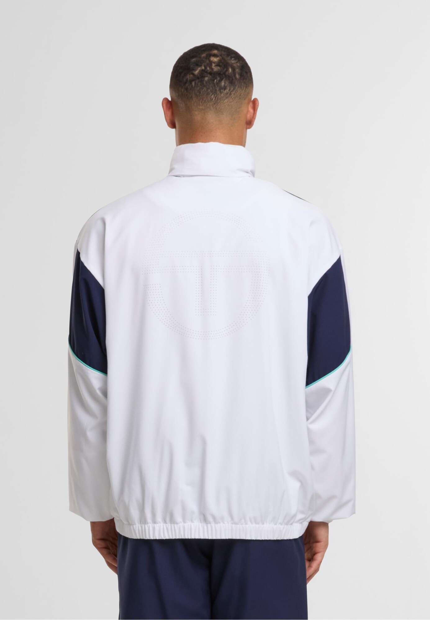 Sergio Tacchini Športová bunda 'Nilo' námornícka modrá / biela (obrázok 5)