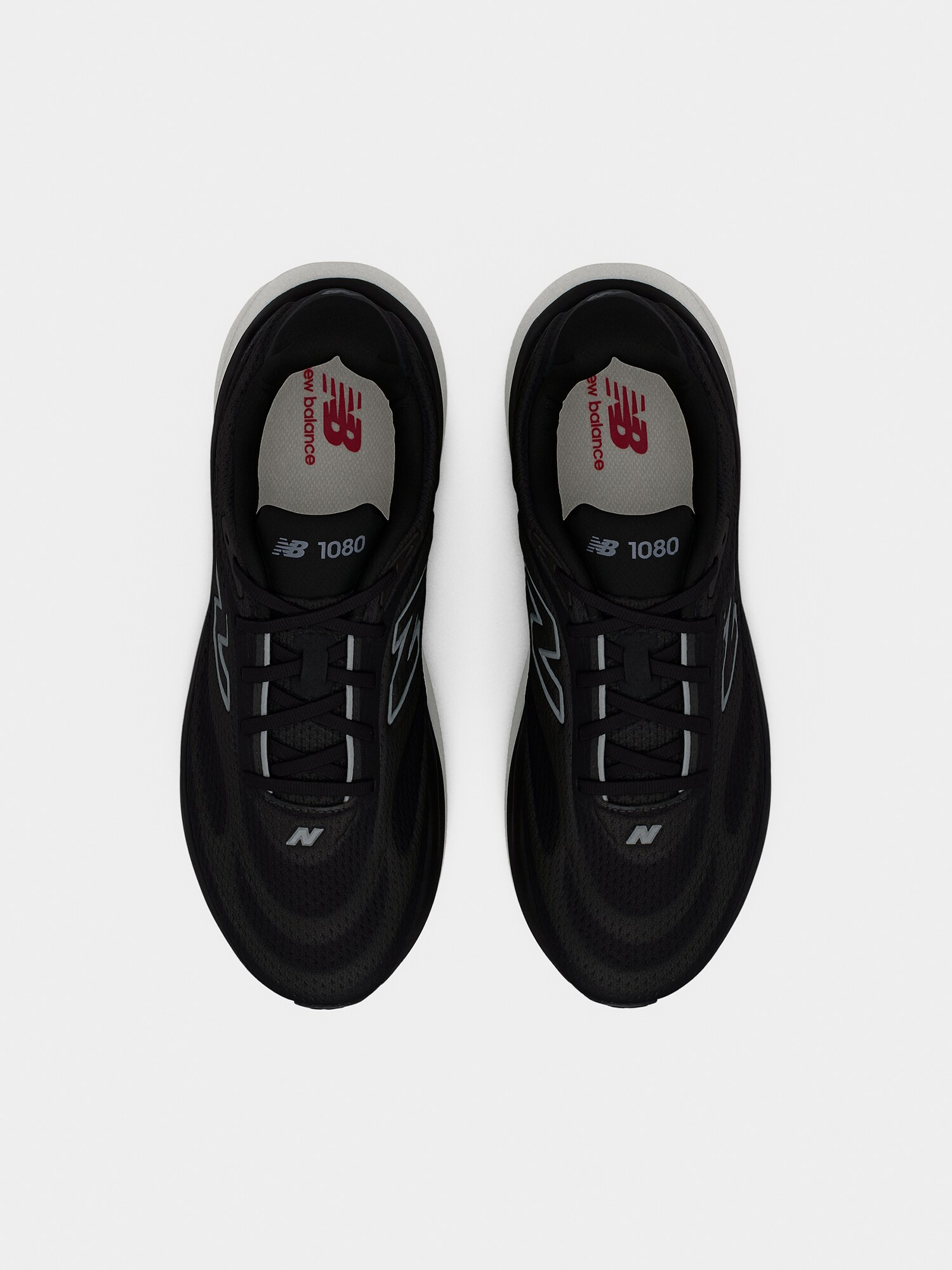 New balance Zapatillas de running '1080v15' gris / negro – imagen 3