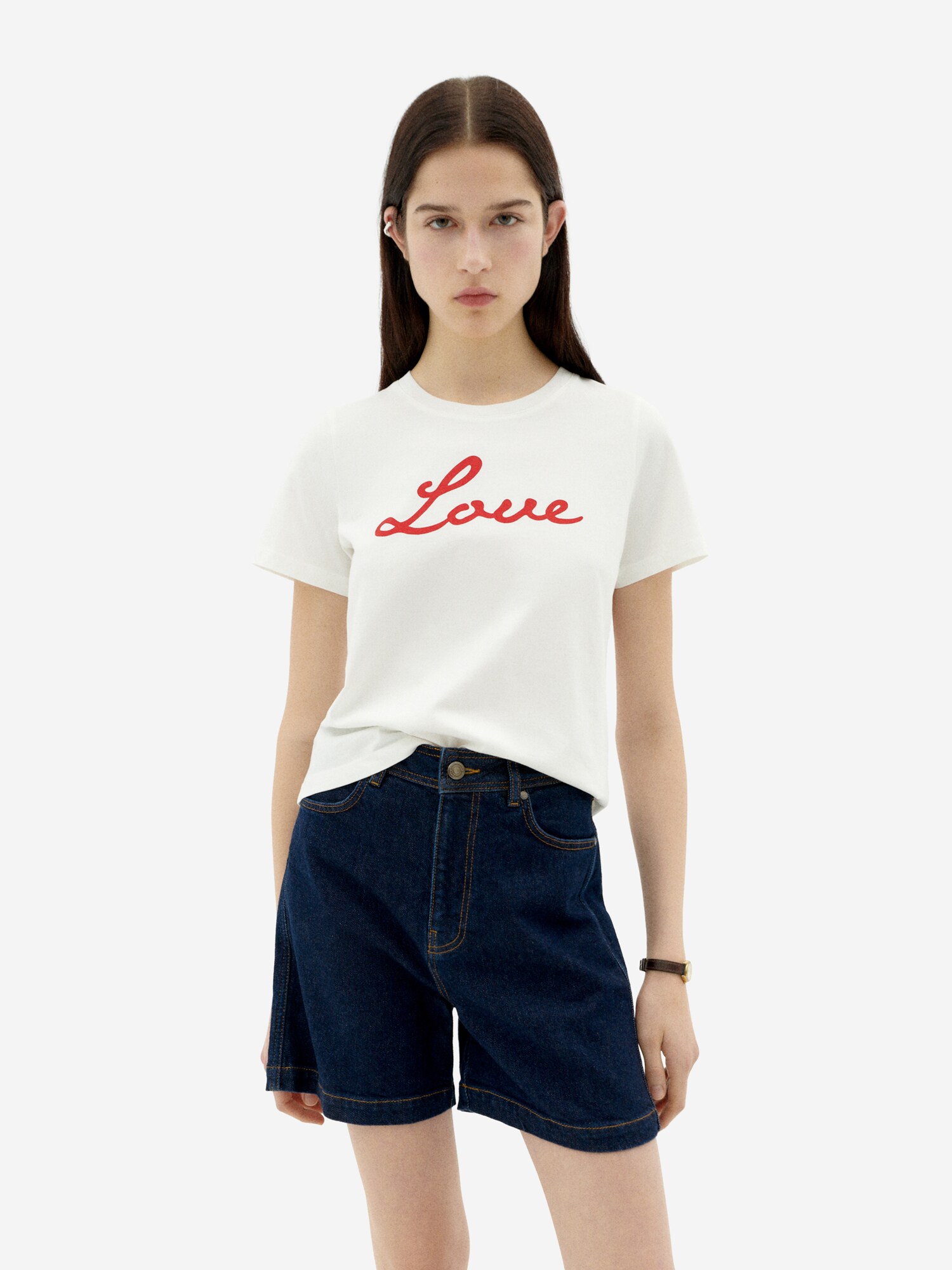 Thinking MU Póló ' LOVE '  fehér termék 2. képe