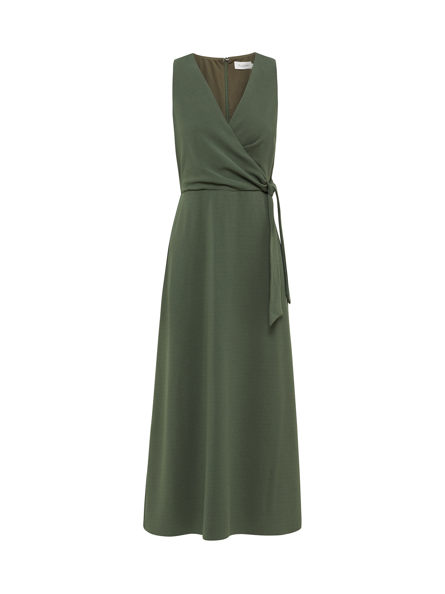 Tussah Kokteilinė suknelė 'POLINA' alyvuogių spalva