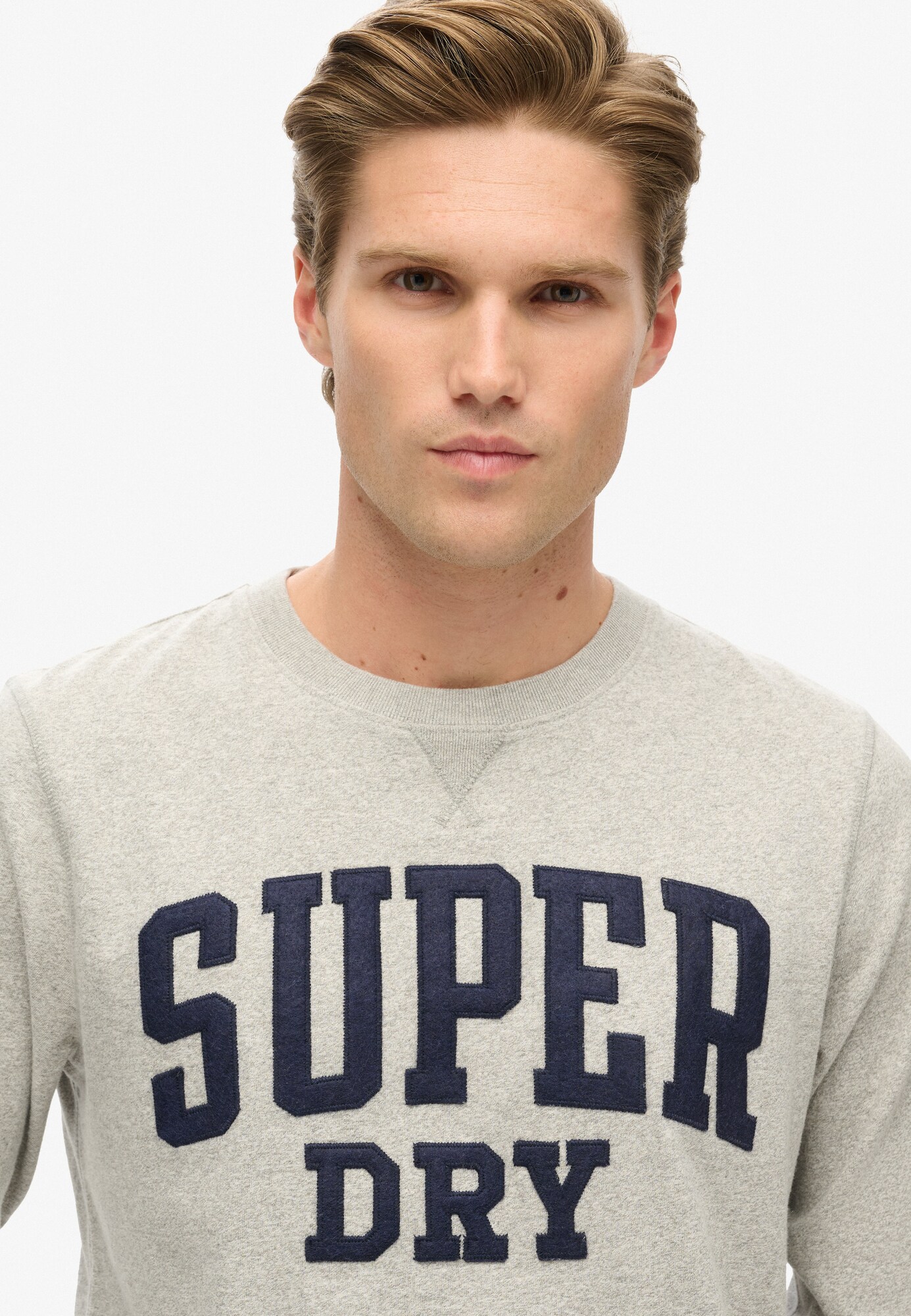 Superdry & Co Tričko 'Athletic' námornícka modrá / svetlosivá (obrázok 3)