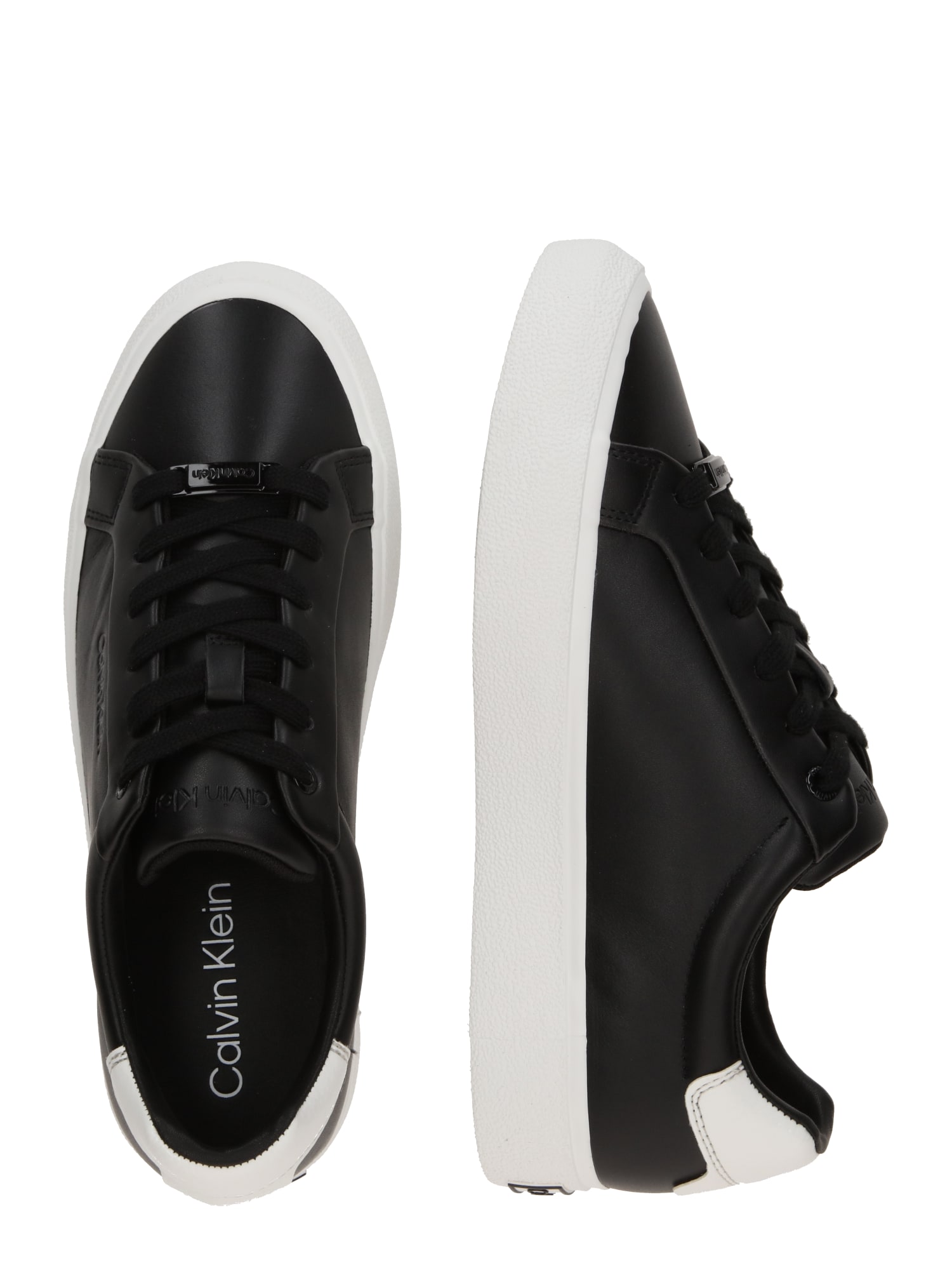 Calvin Klein Rövid szárú sportcipők  szürke / fekete / fehér termék 2. képe