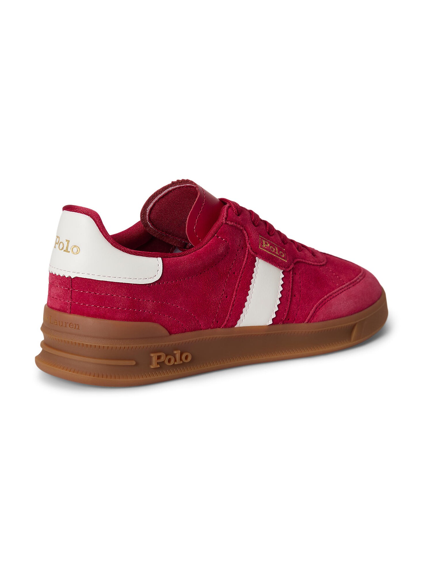 Polo Ralph Lauren Zapatillas deportivas bajas 'HTR AERA'  rojo rubí / blanco – imagen 4