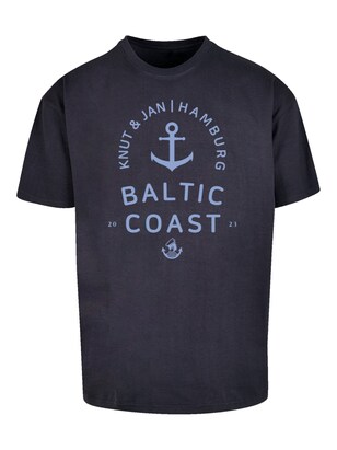 F4NT4STIC Shirt Blauw / Zwart